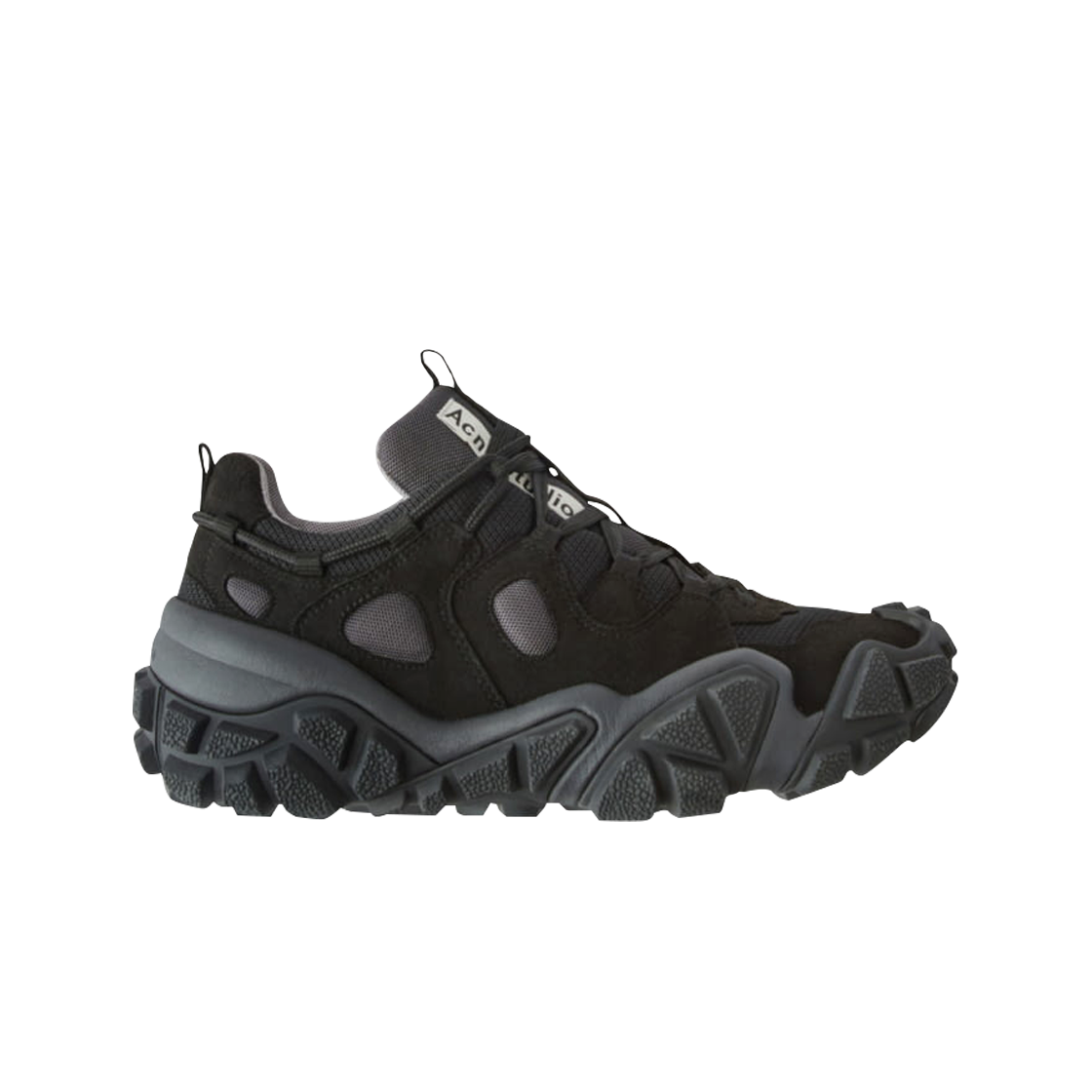 (W) 아크네 스튜디오 볼스터 스니커즈 앤트러사이트 블랙((W) Acne Studios Bolzter Sneakers Anthracite Black)