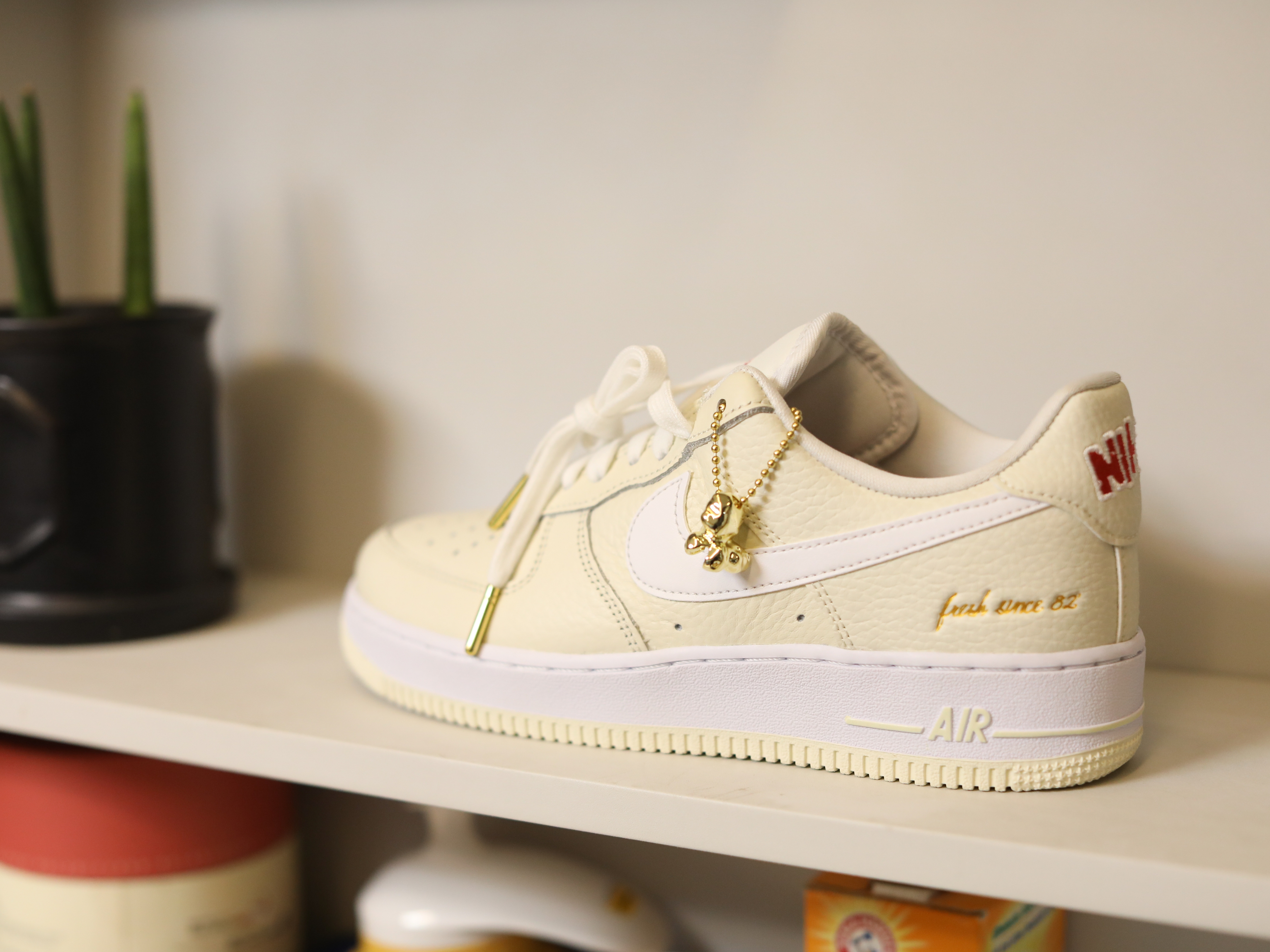 Nike Air Force 1 '07 PRM Popcorn 착용 스타일 - 5