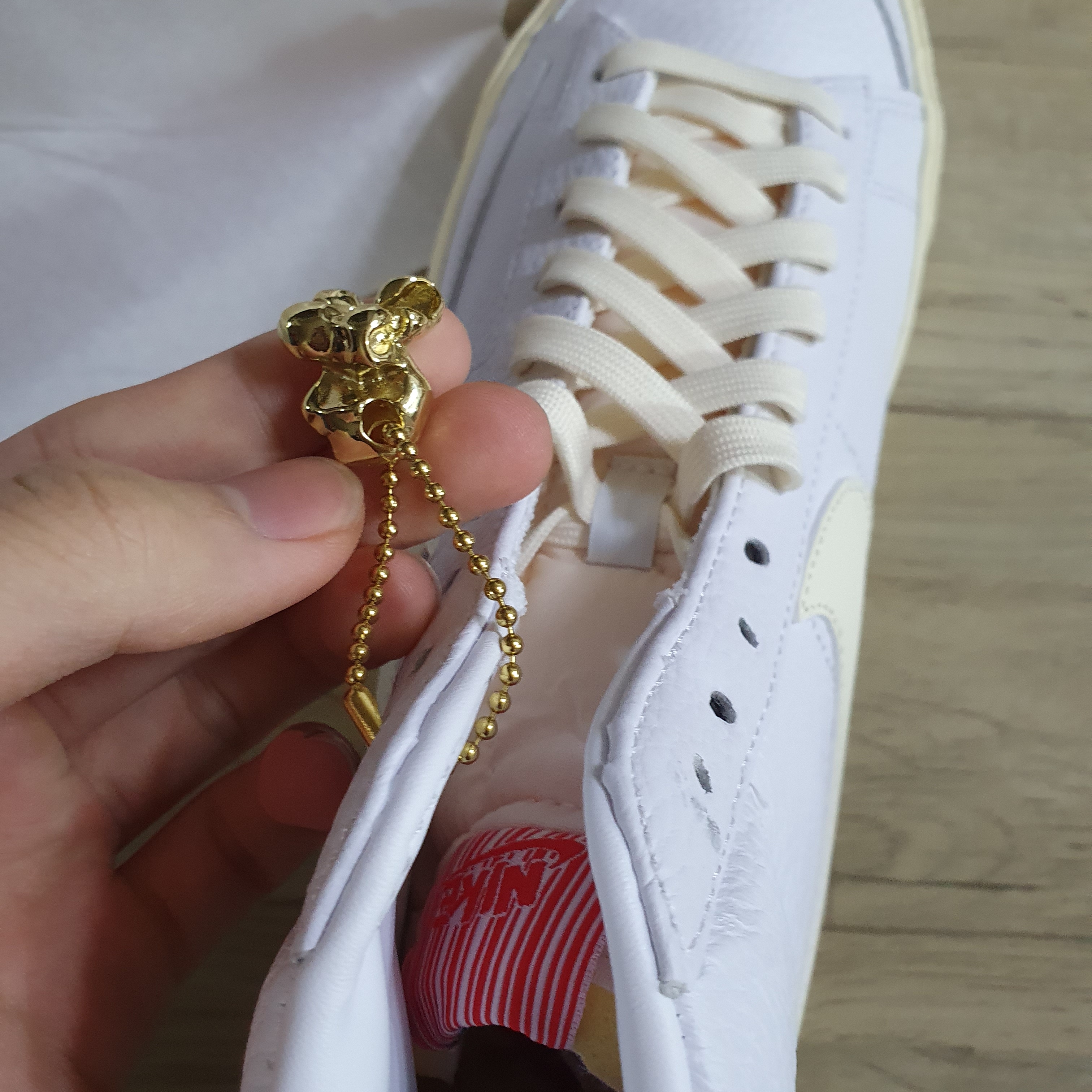 Nike Blazer Mid '77 Vintage Popcorn 착용 스타일 - 2