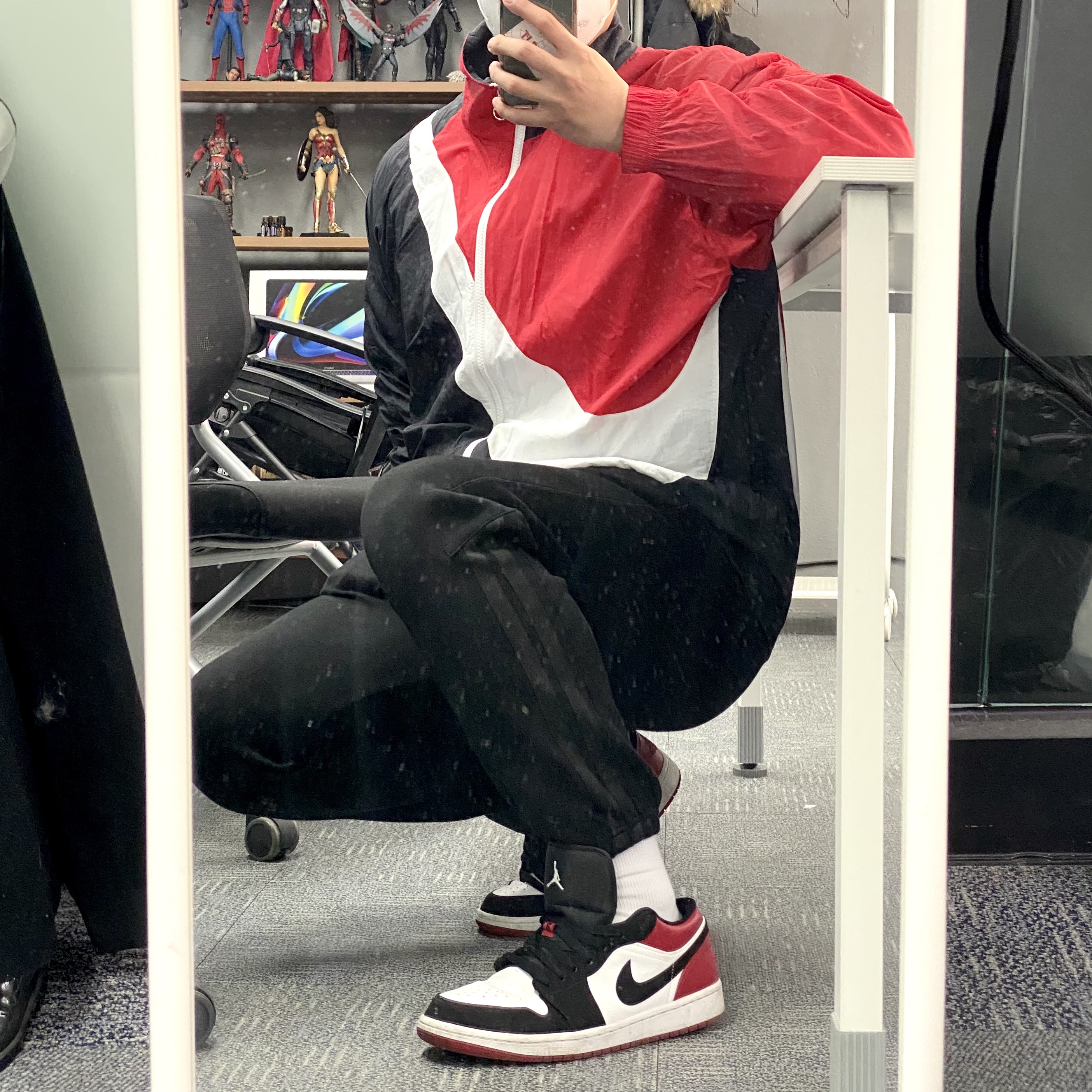 Jordan 1 Low Black Toe 착용 스타일