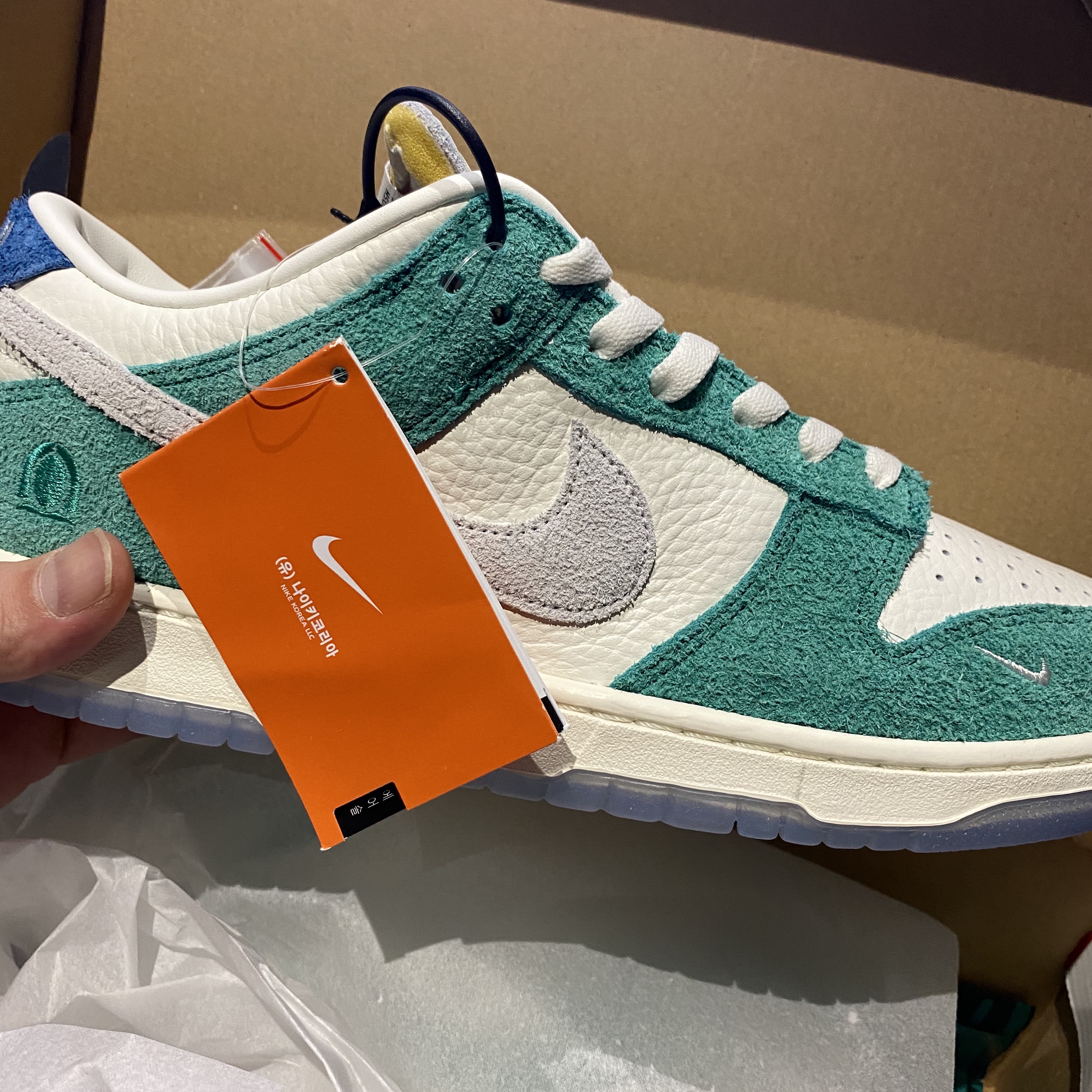 Nike x Kasina Dunk Low Road Sign - Kasina Exclusive 착용 스타일