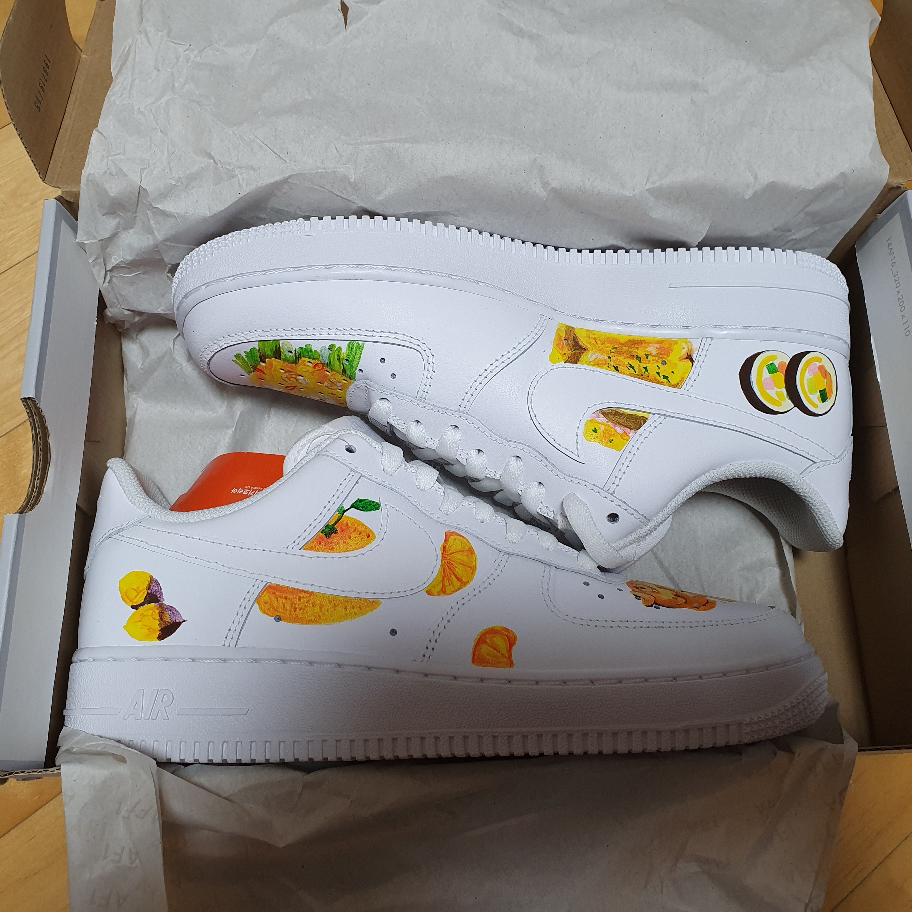 Nike Air Force 1 '07 Low White 착용 스타일 - 2