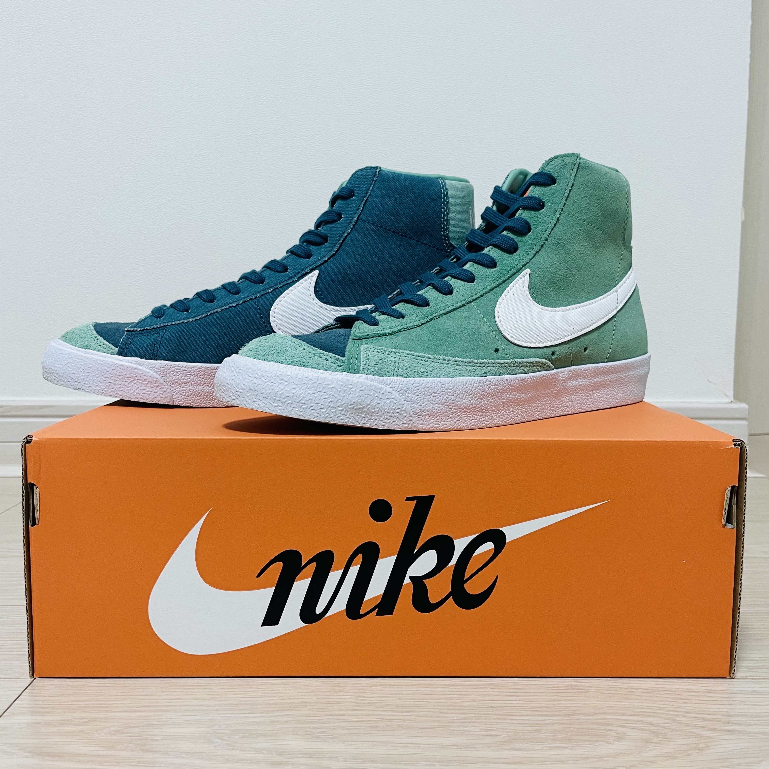 Nike Blazer Mid '77 Vintage Jade 착용 스타일