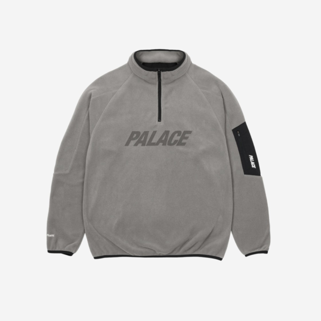 Palace Polartec 1/4 Zip Grey - 21SS 상세 이미지 1