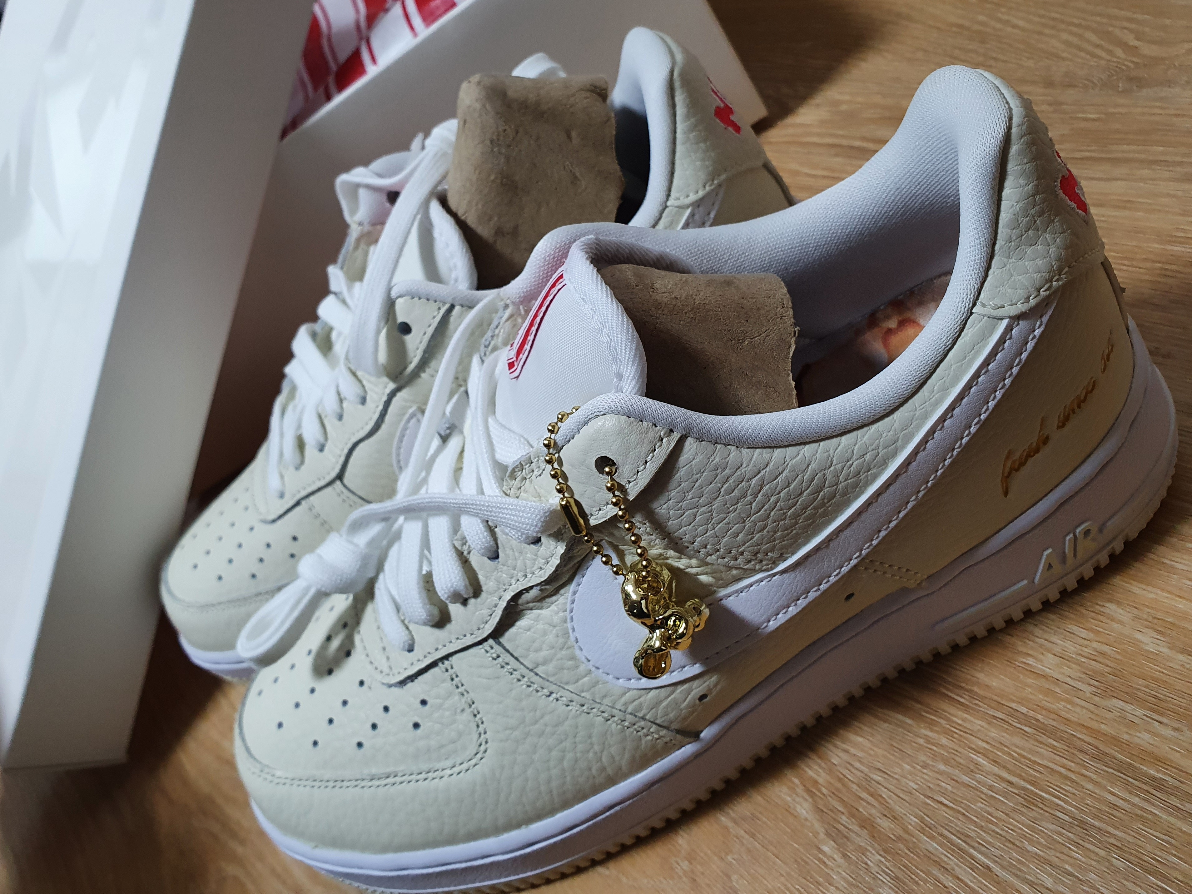 Nike Air Force 1 '07 PRM Popcorn 착용 스타일 - 1