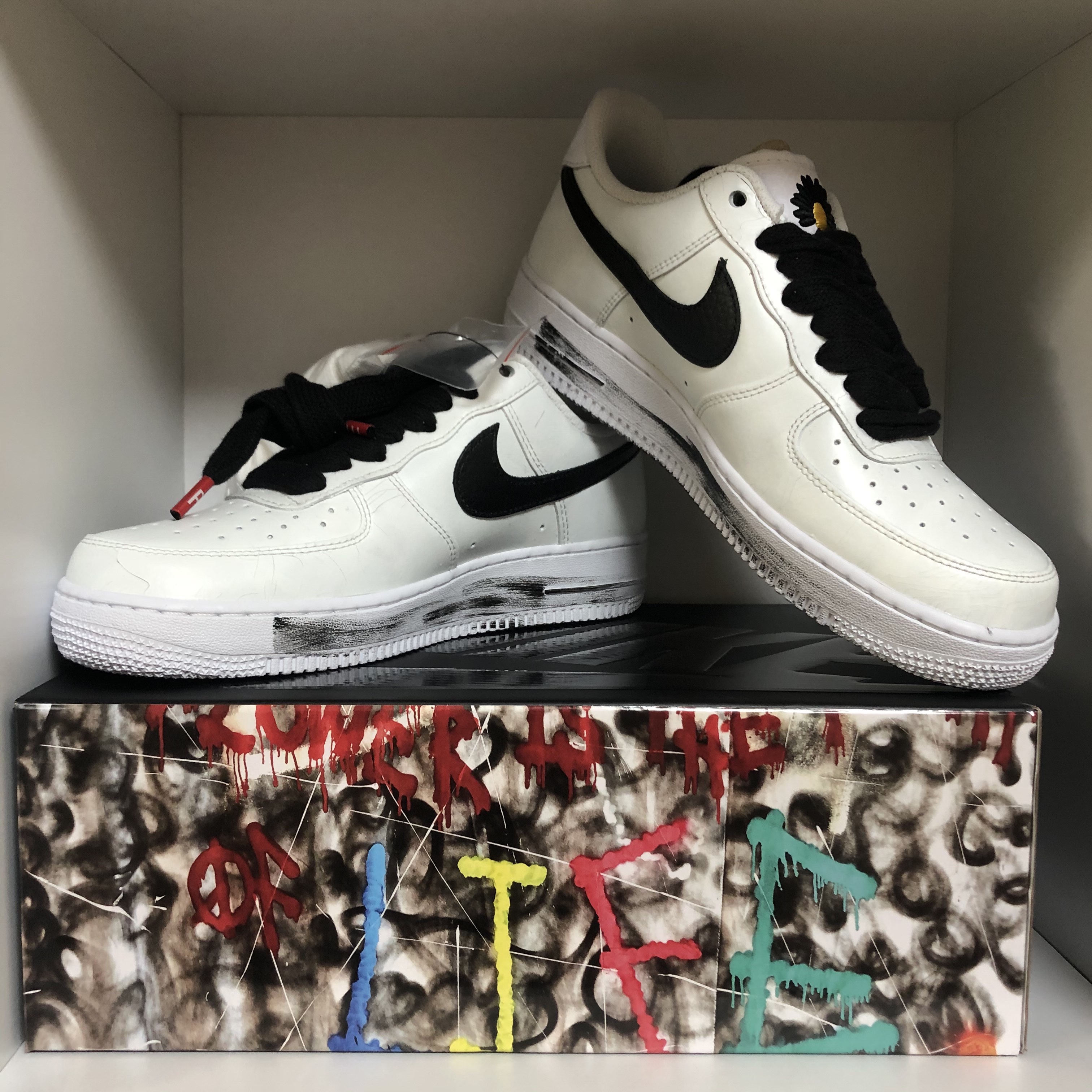 Nike x Peaceminusone Air Force 1 Low Para-Noise 2.0 착용 스타일