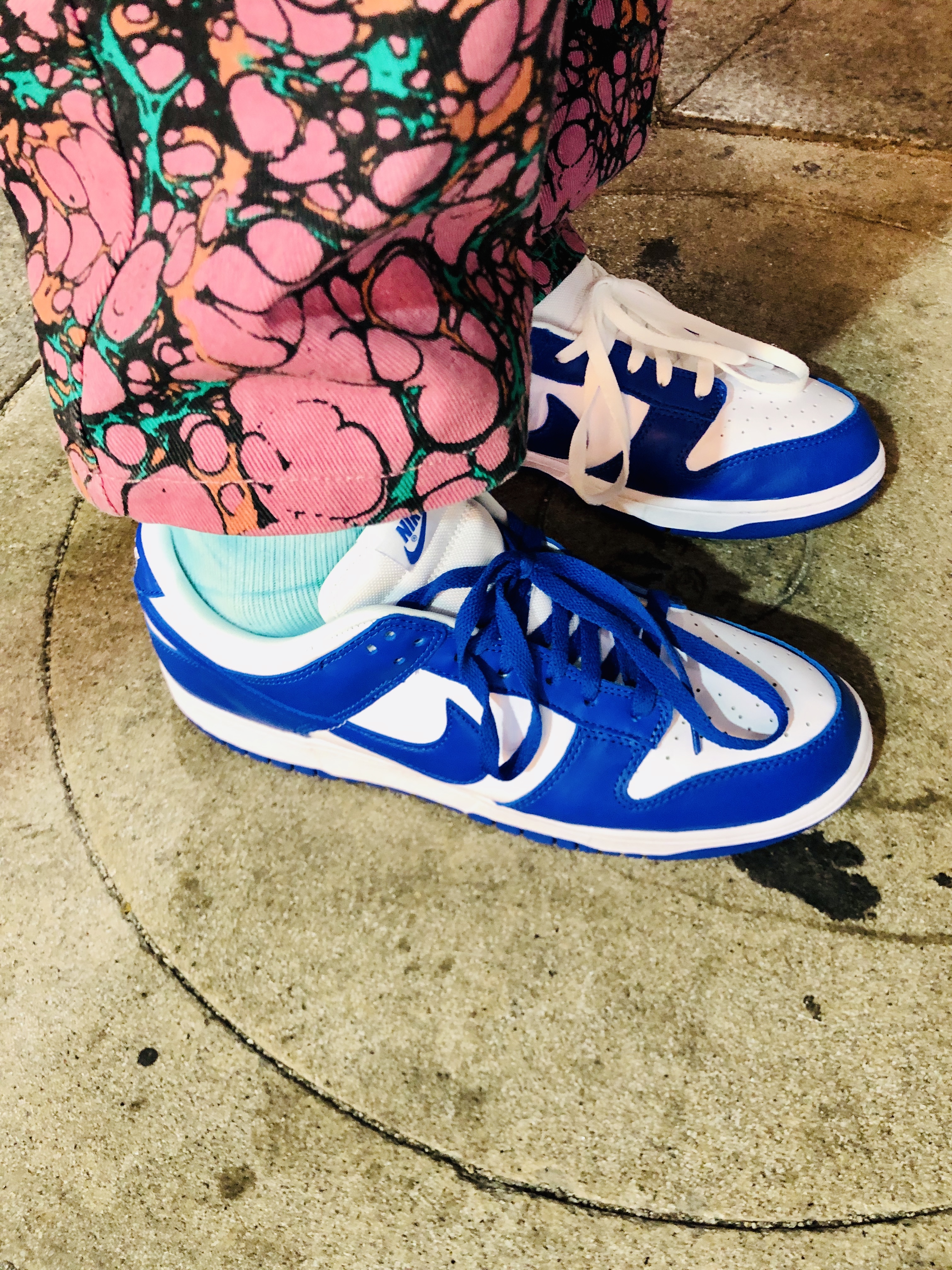 Nike Dunk Low SP Kentucky 2020 착용 스타일 - 4