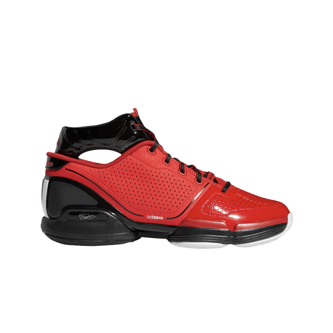 G57744 Adidas Adizero Rose 1 Scarlet