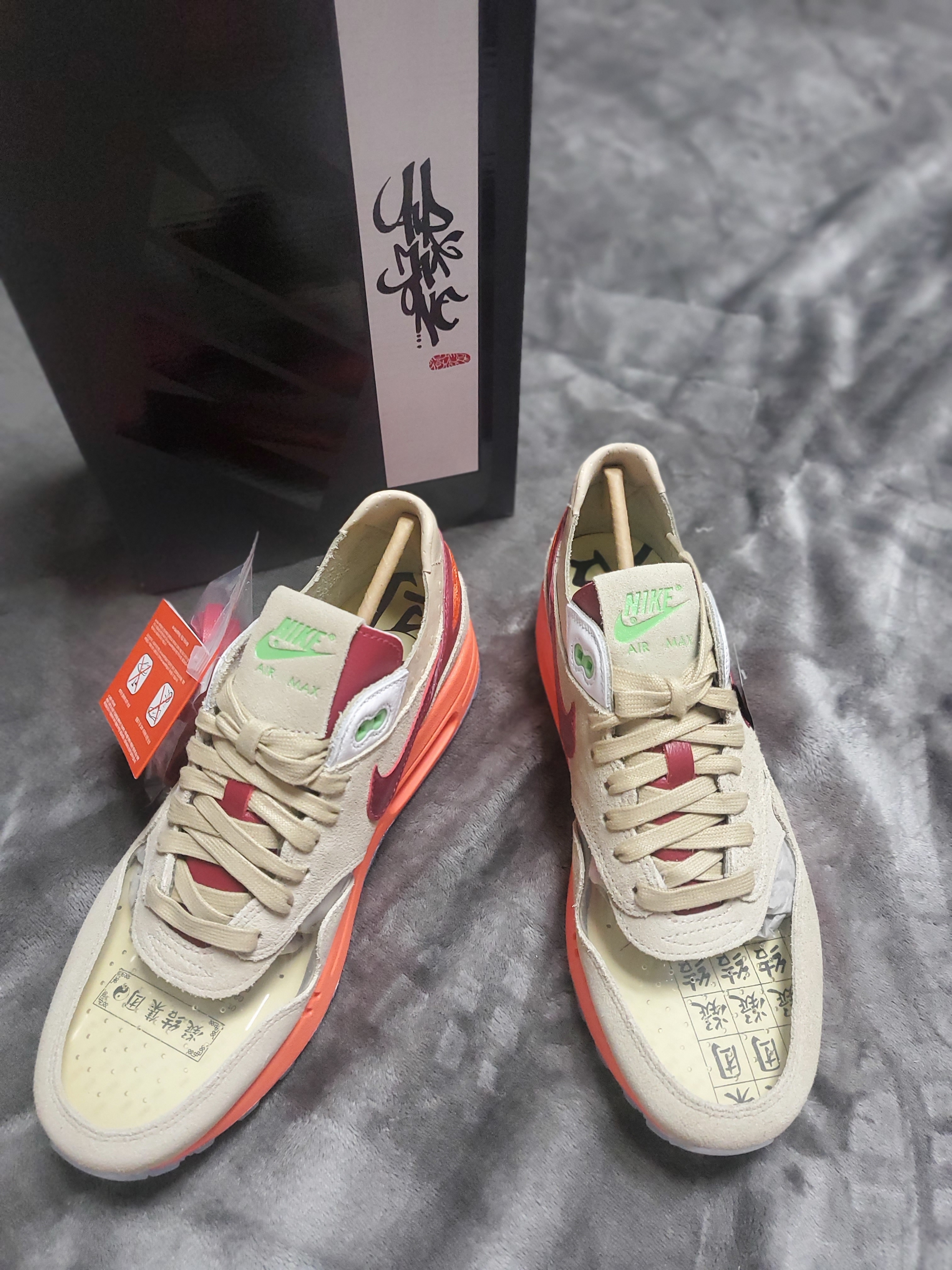 Nike x Clot Air Max 1 Net 착용 스타일 - 1