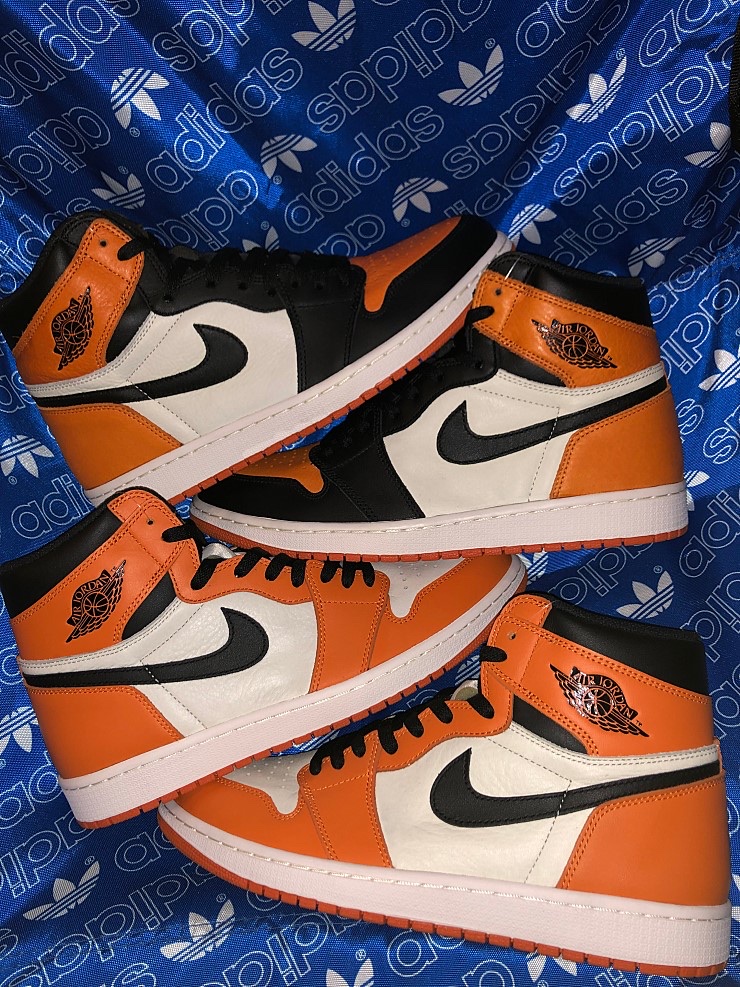 Jordan 1 Retro High OG Reverse Shattered Backboard, Jordan 1 Retro Shattered Backboard 착용 스타일 - 1