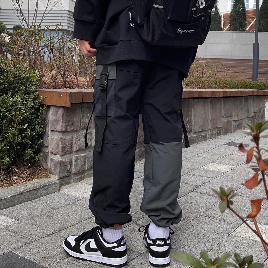 Nike Dunk Low Retro Black 착용 스타일