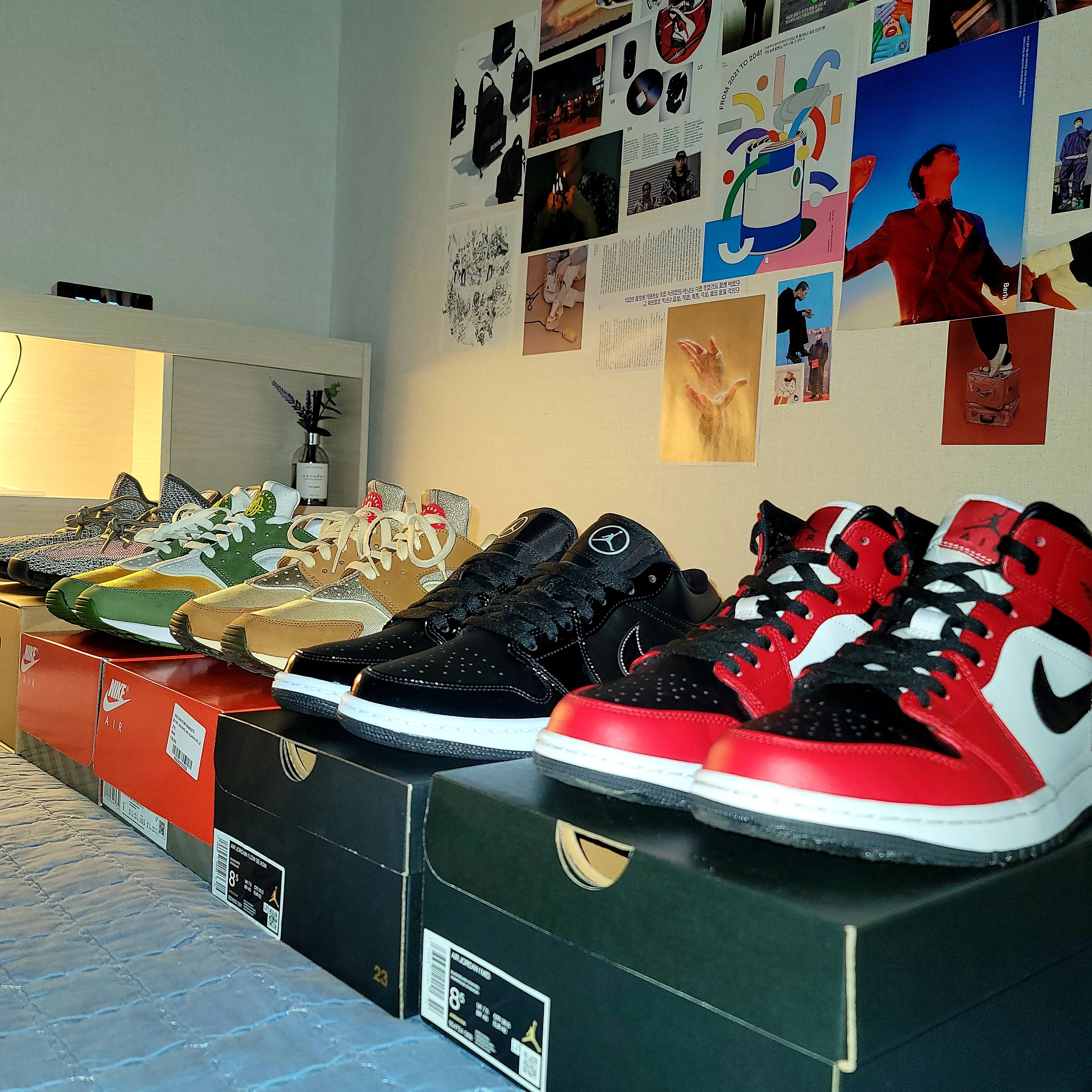 Jordan 1 Mid Chicago Black Toe, Jordan 1 Low SE ASW Black 착용 스타일