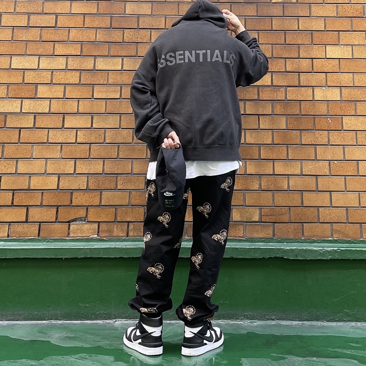 Nike x Ambush Dunk High Black 착용 스타일 - 2
