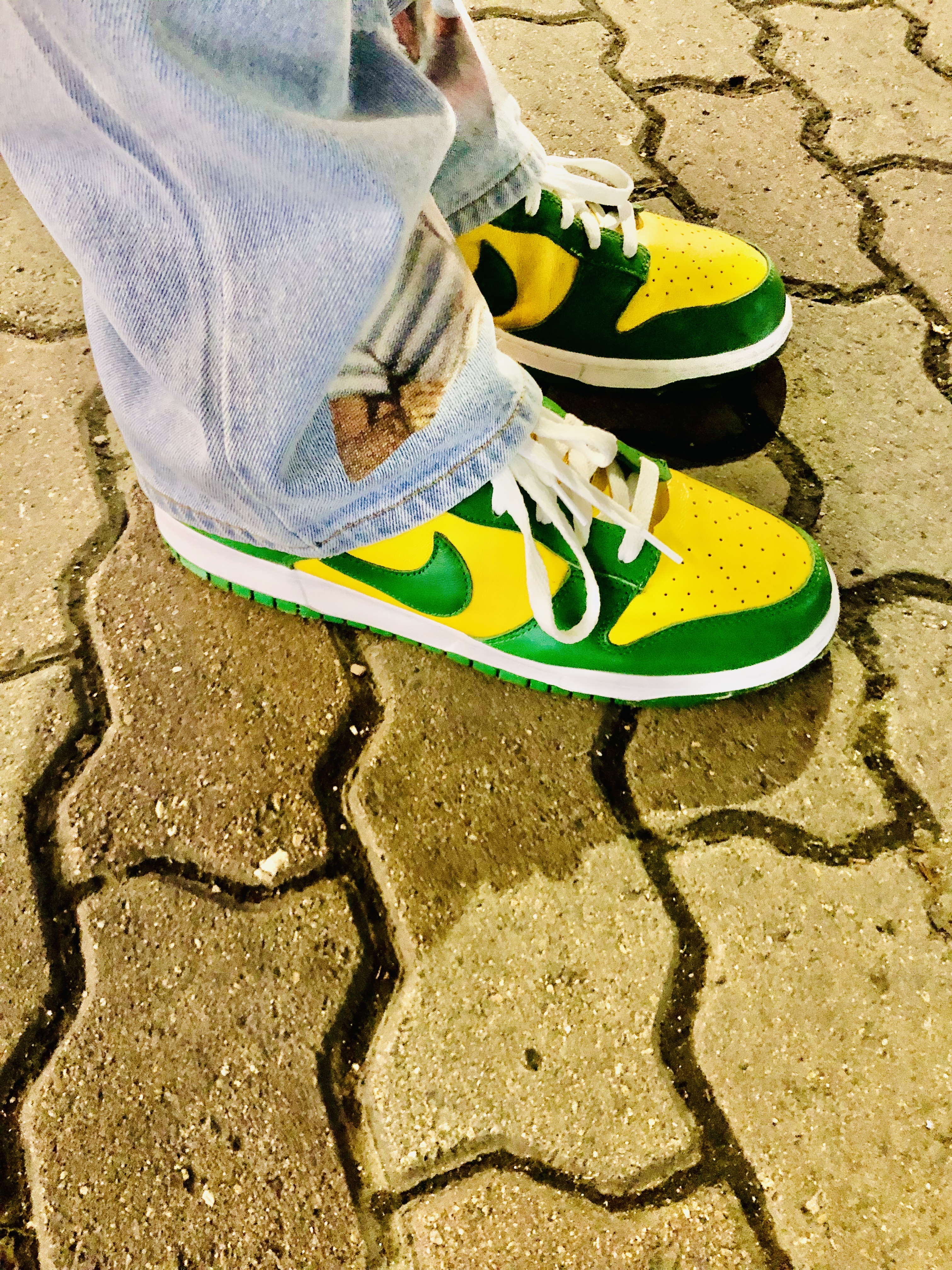 Nike Dunk Low SP Brazil 2020 착용 스타일 - 5