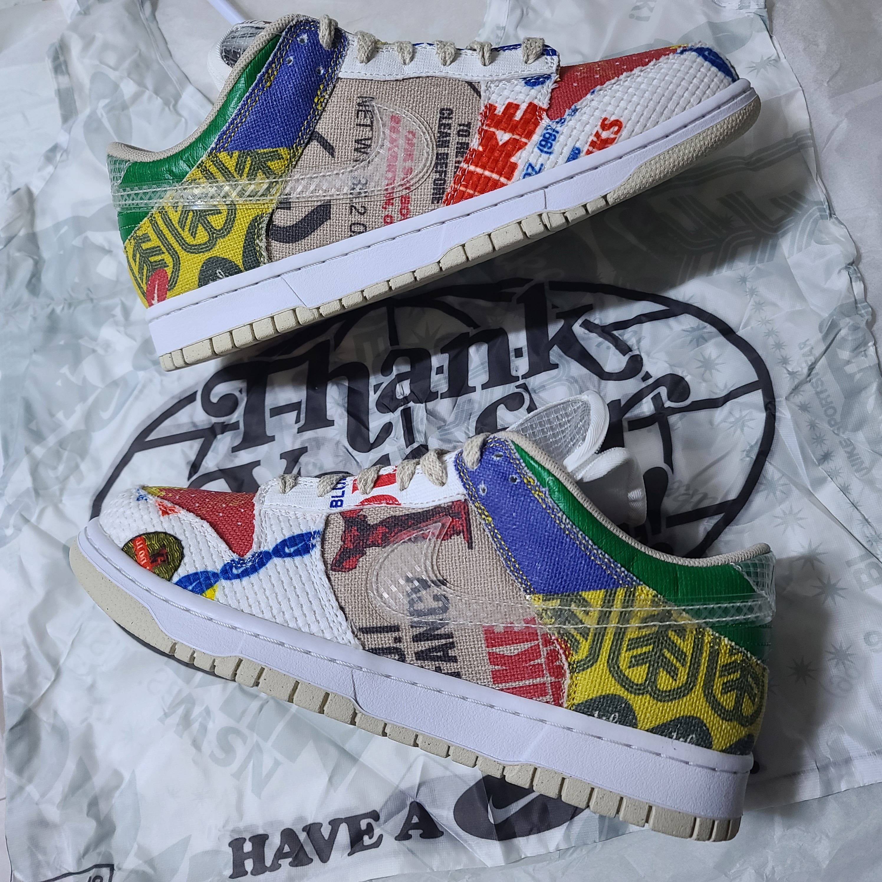 Nike Dunk Low SP City Market 착용 스타일