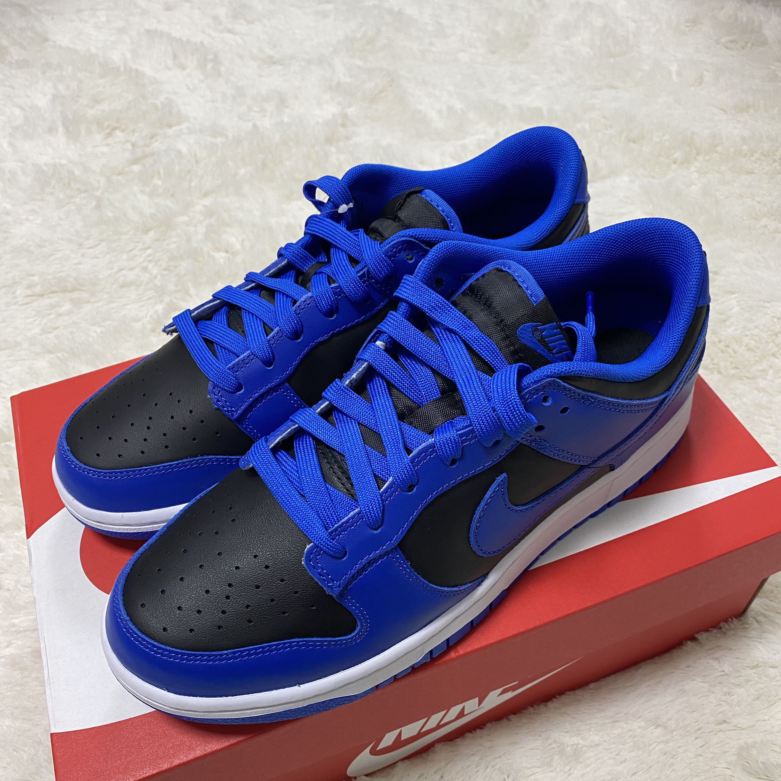 Nike Dunk Low Retro Hyper Cobalt 착용 스타일