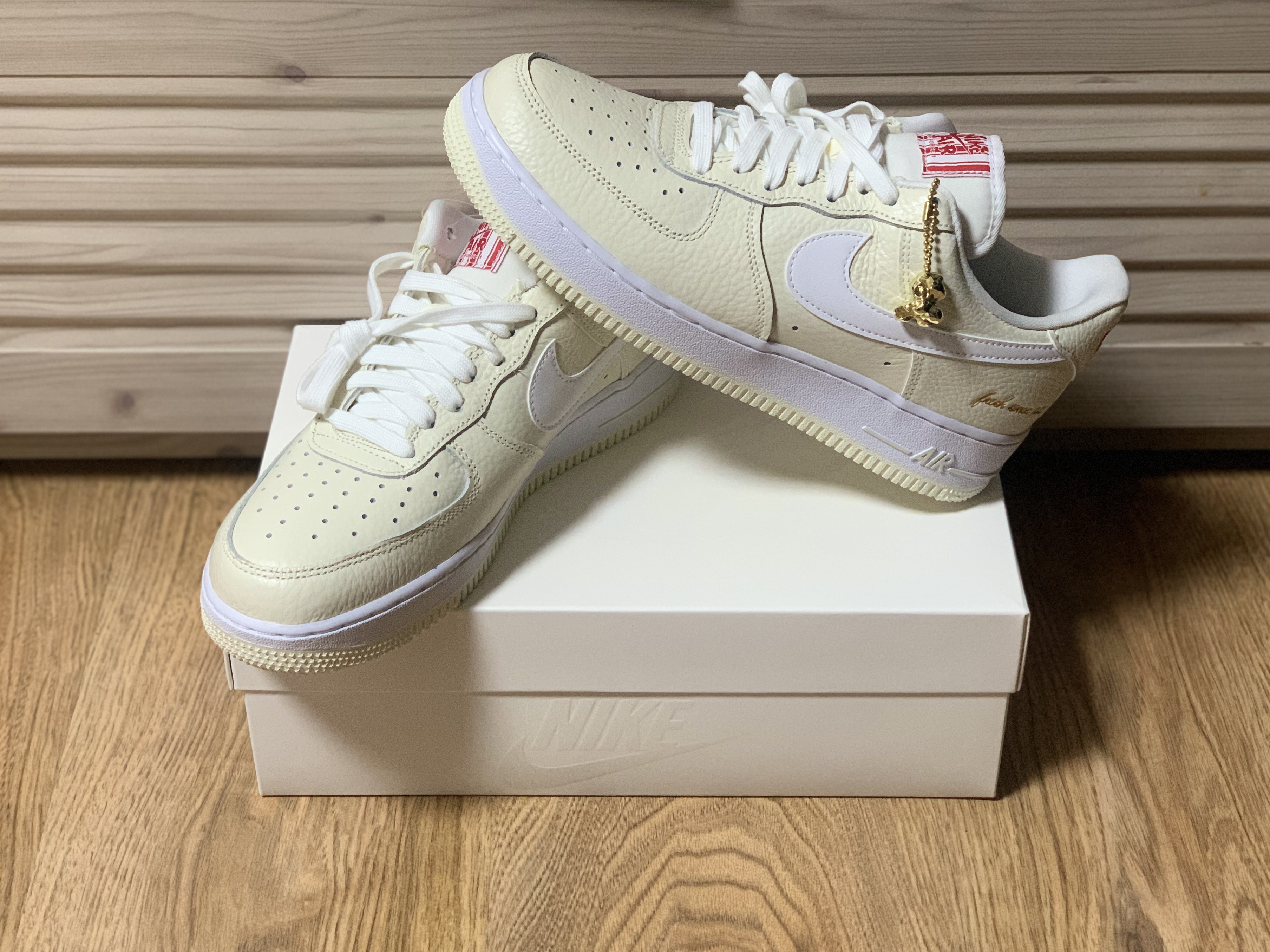 Nike Air Force 1 '07 PRM Popcorn 착용 스타일 - 1