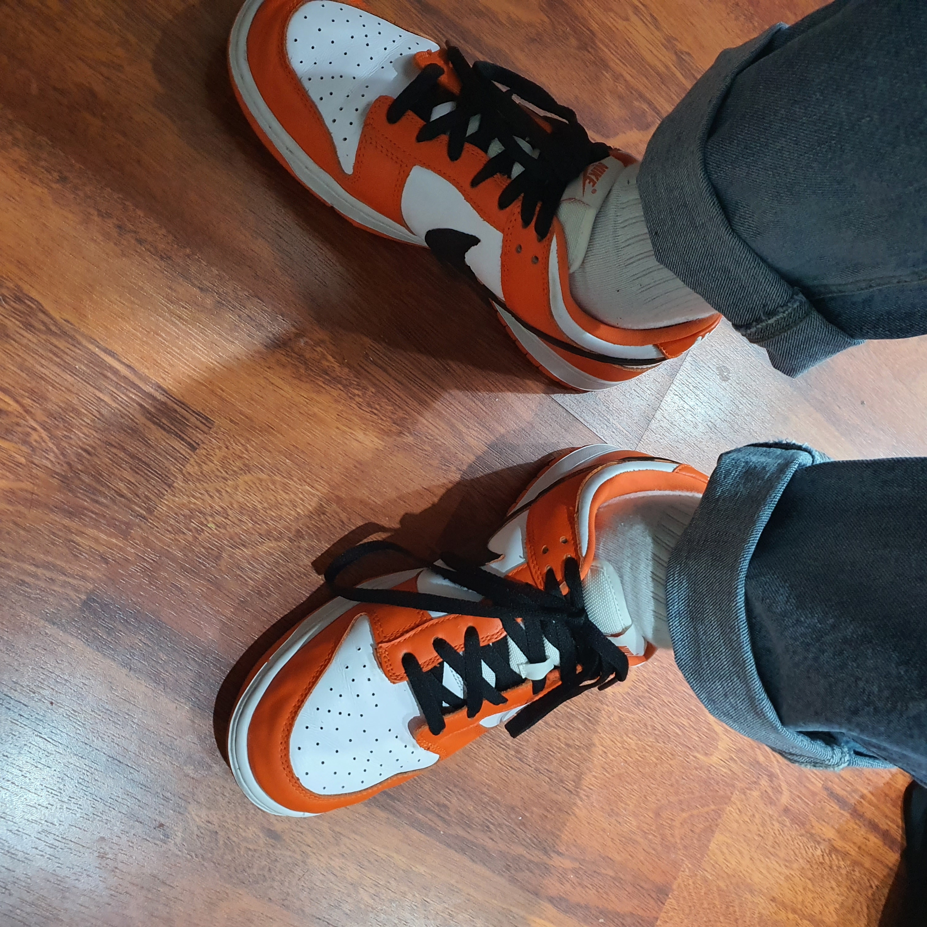 Nike Dunk Low SP Syracuse 2020 착용 스타일 - 5