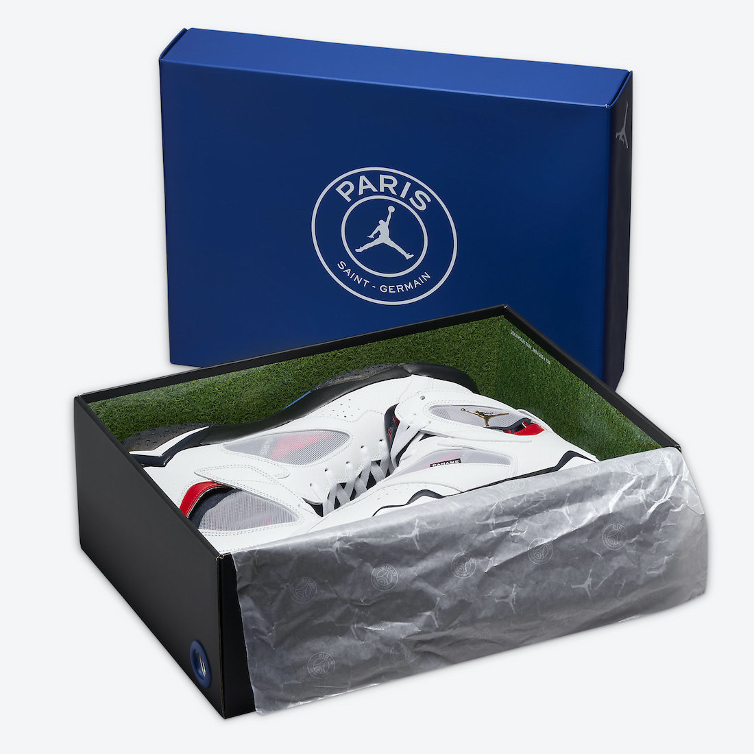 Jordan 7 x Paris Saint-Germain Retro, Jordan 1 x Paris Saint-Germain Zoom Air CMFT 착용 스타일 - 5