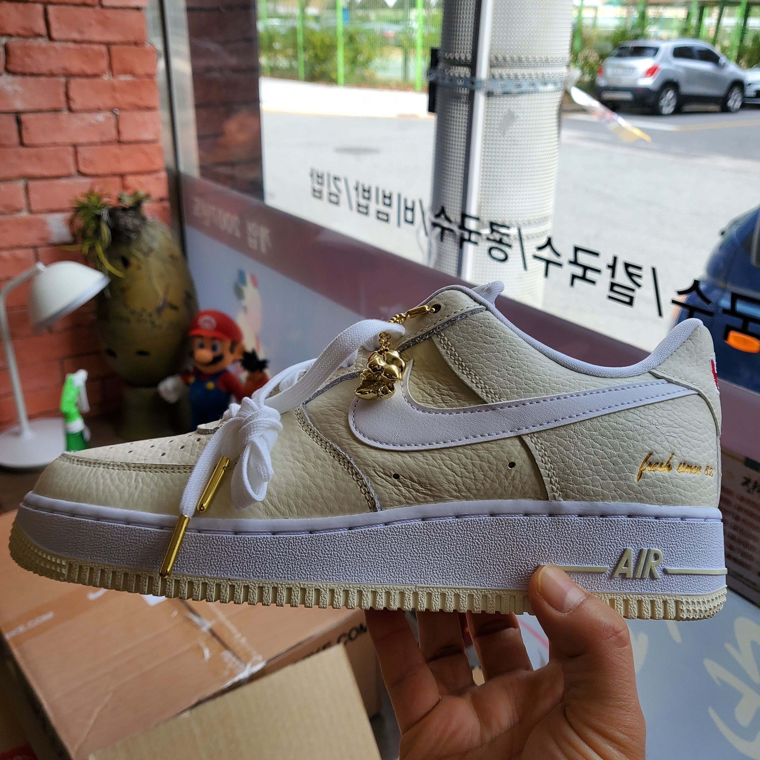 Nike Air Force 1 '07 PRM Popcorn 착용 스타일