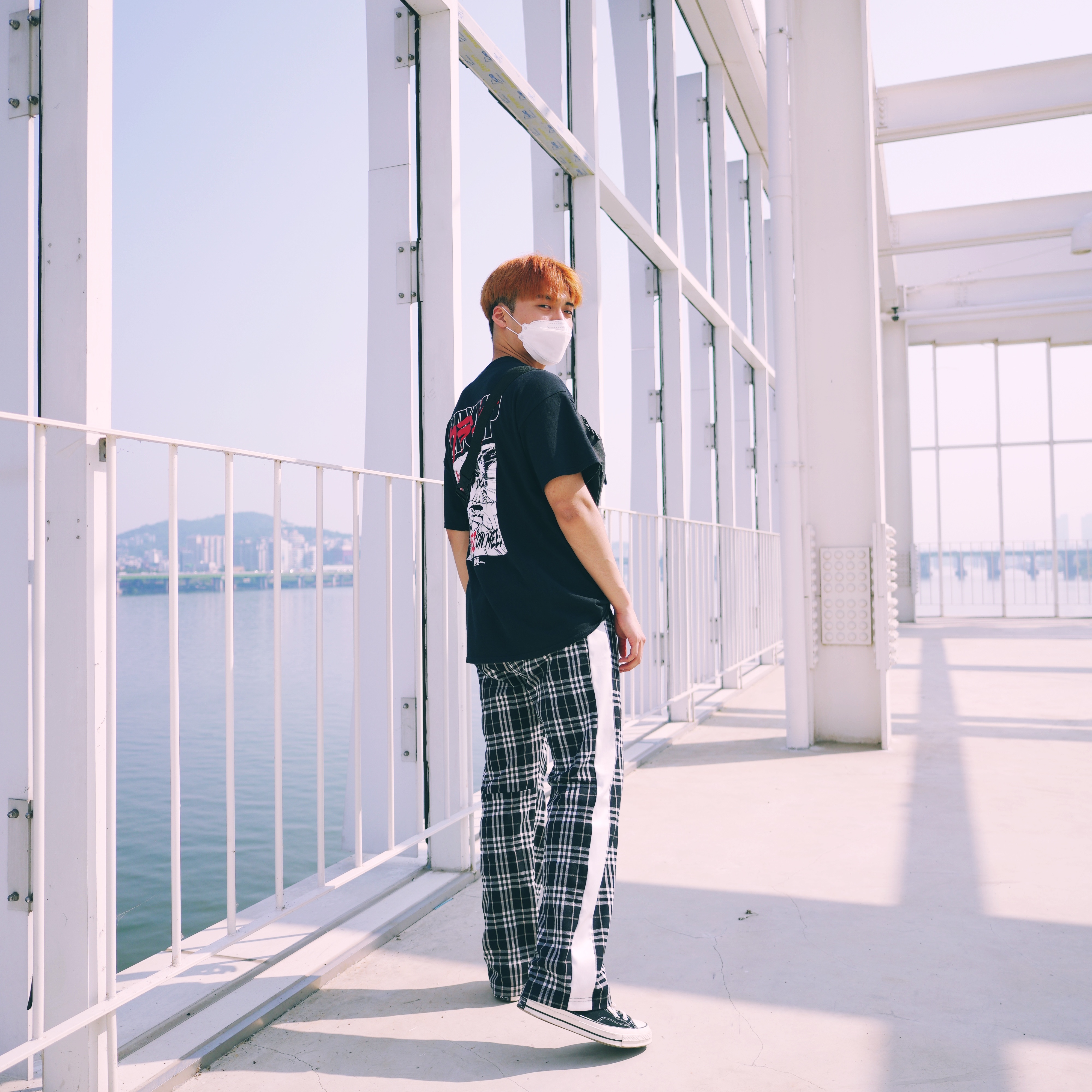 Converse Chuck 70 Hi Black 착용 스타일