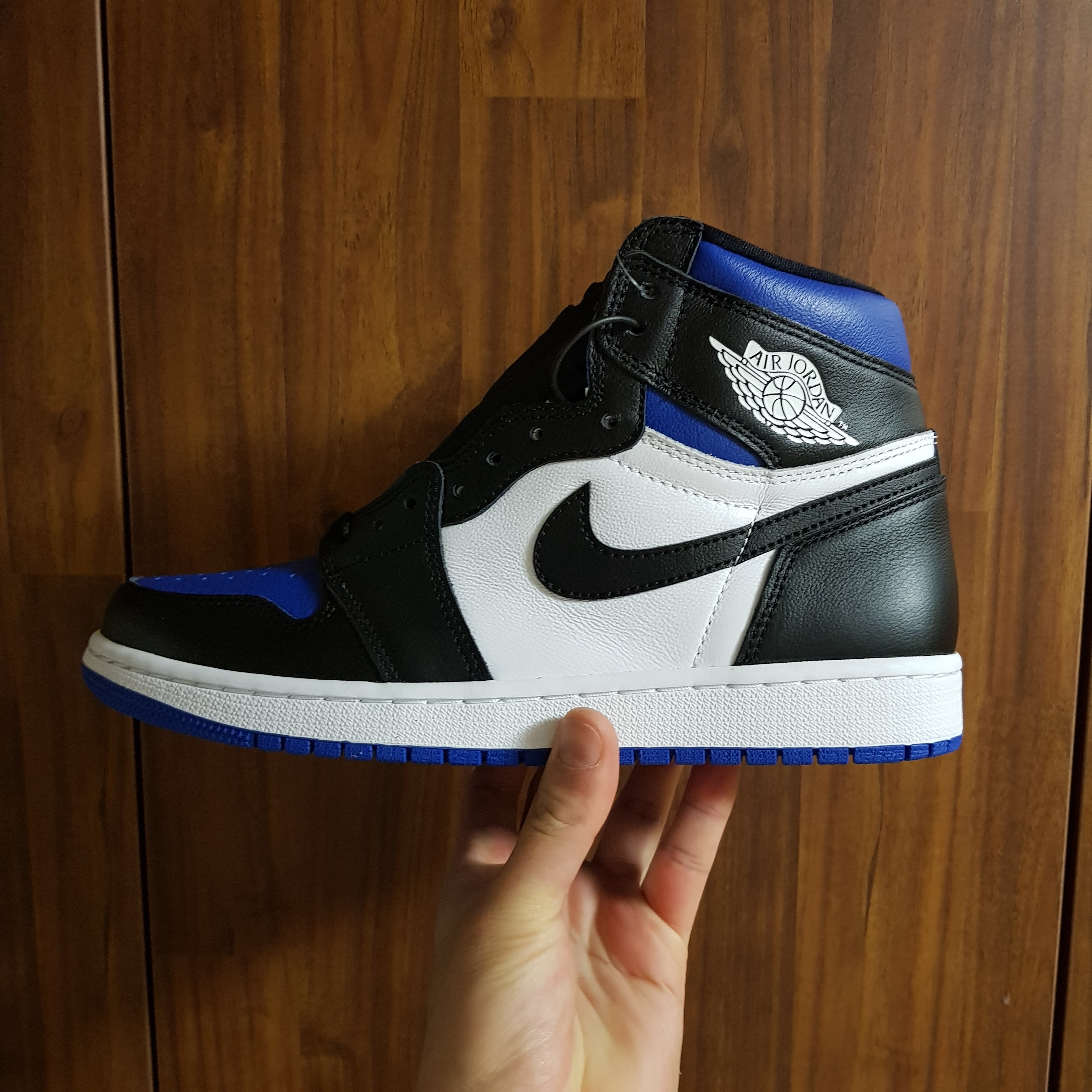 Jordan 1 Retro High OG Royal Toe 착용 스타일