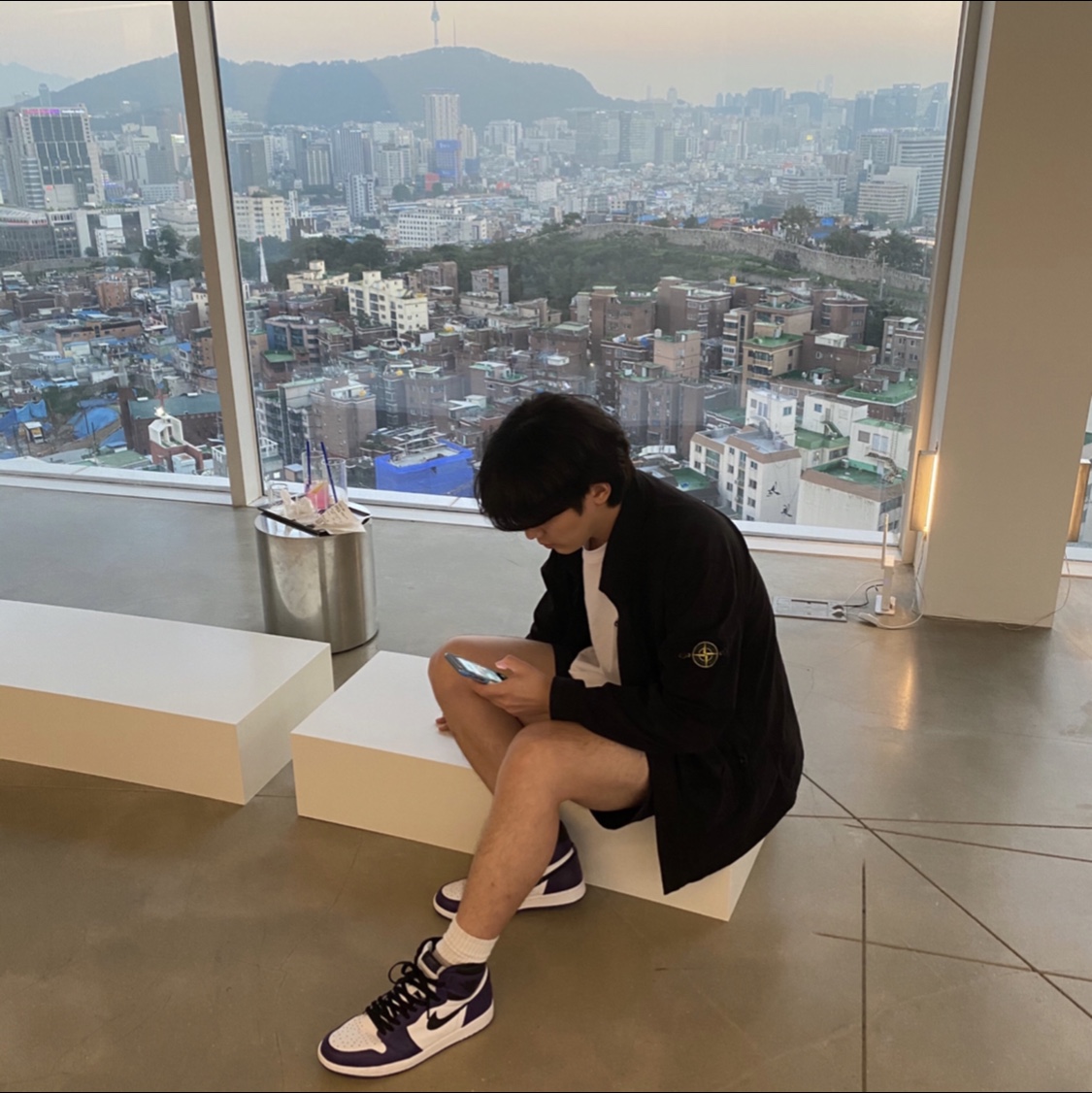 Jordan 1 Retro High OG Court Purple 2020 착용 스타일
