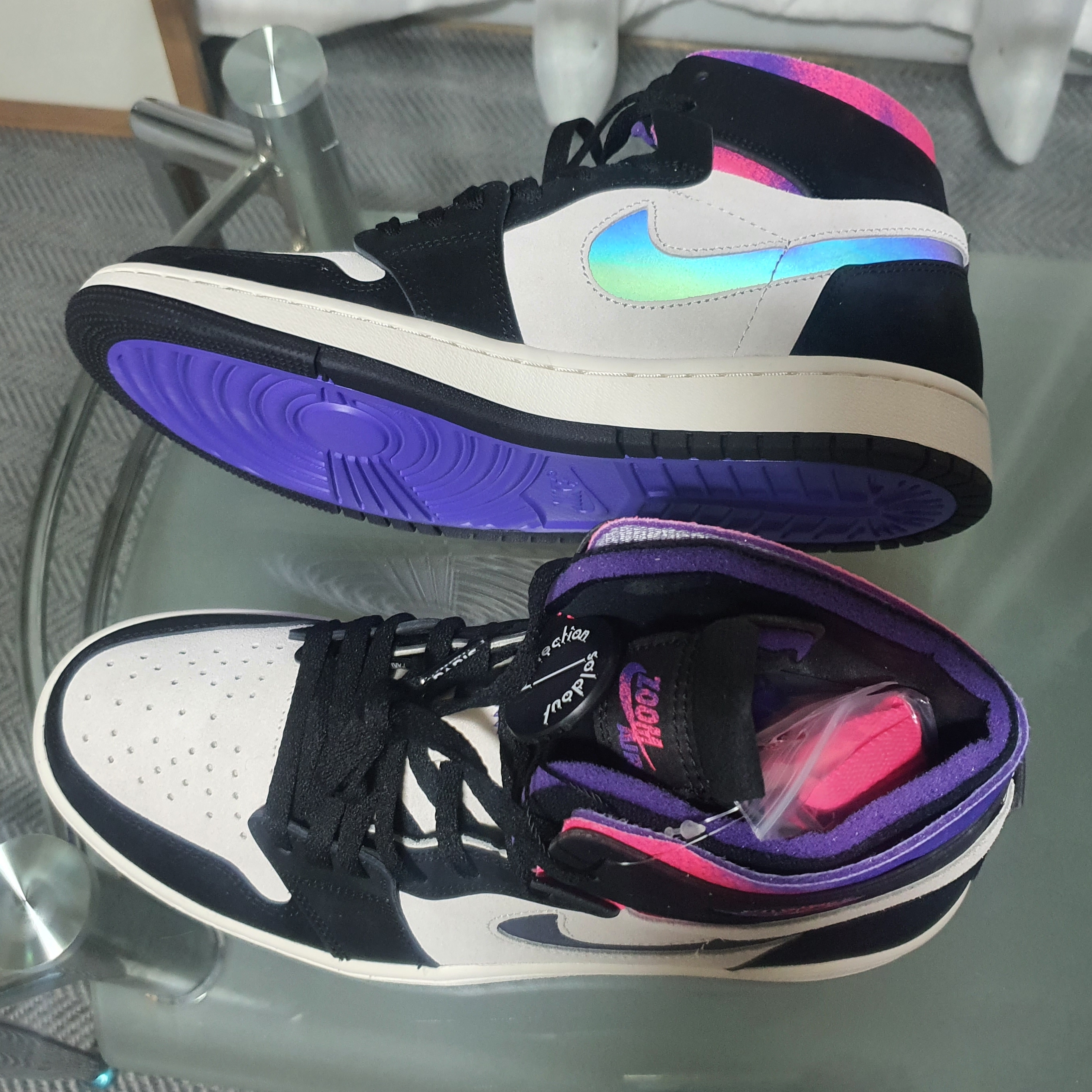 Jordan 1 x Paris Saint-Germain Zoom Air CMFT 착용 스타일 - 1