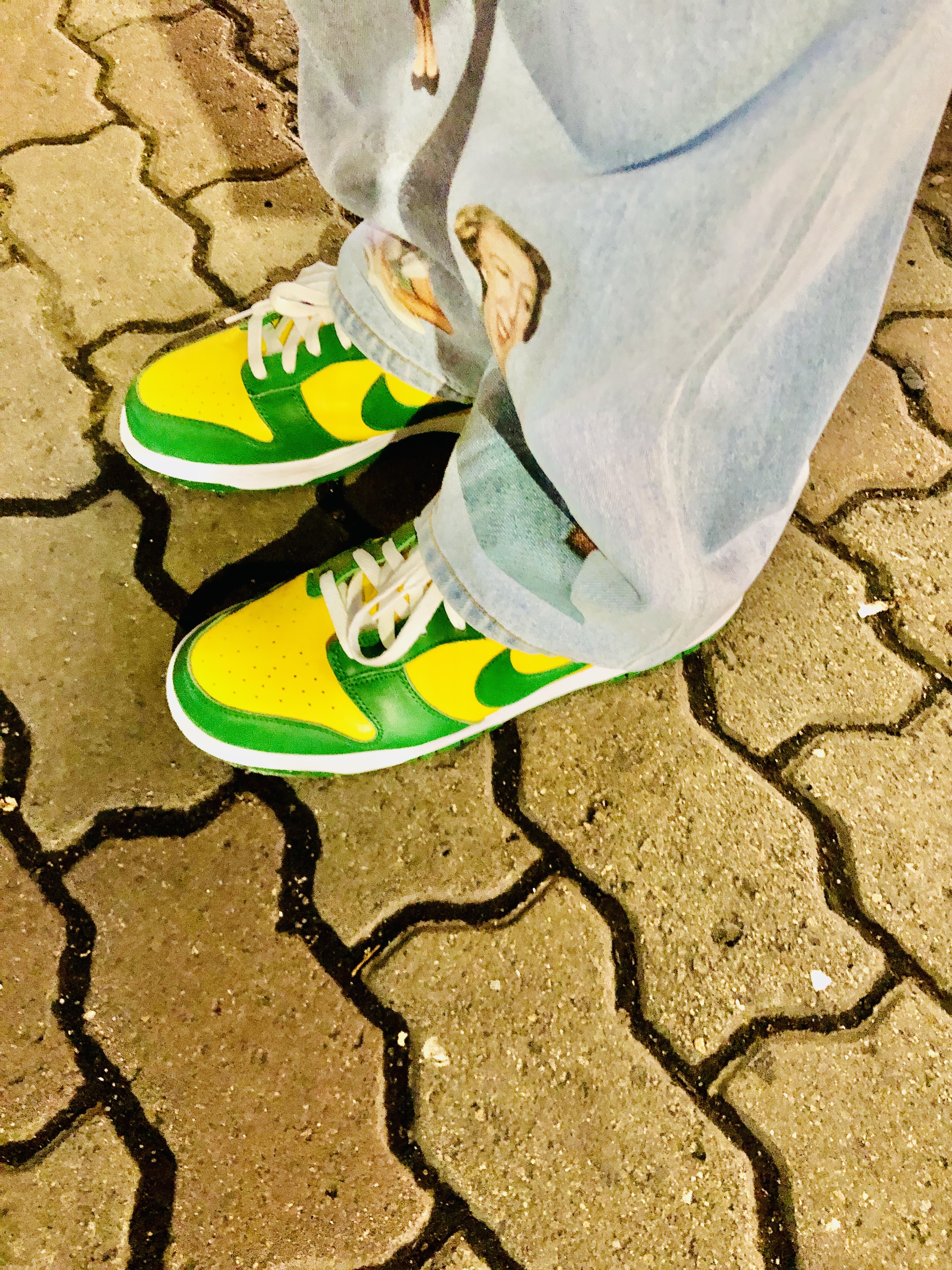 Nike Dunk Low SP Brazil 2020 착용 스타일 - 4