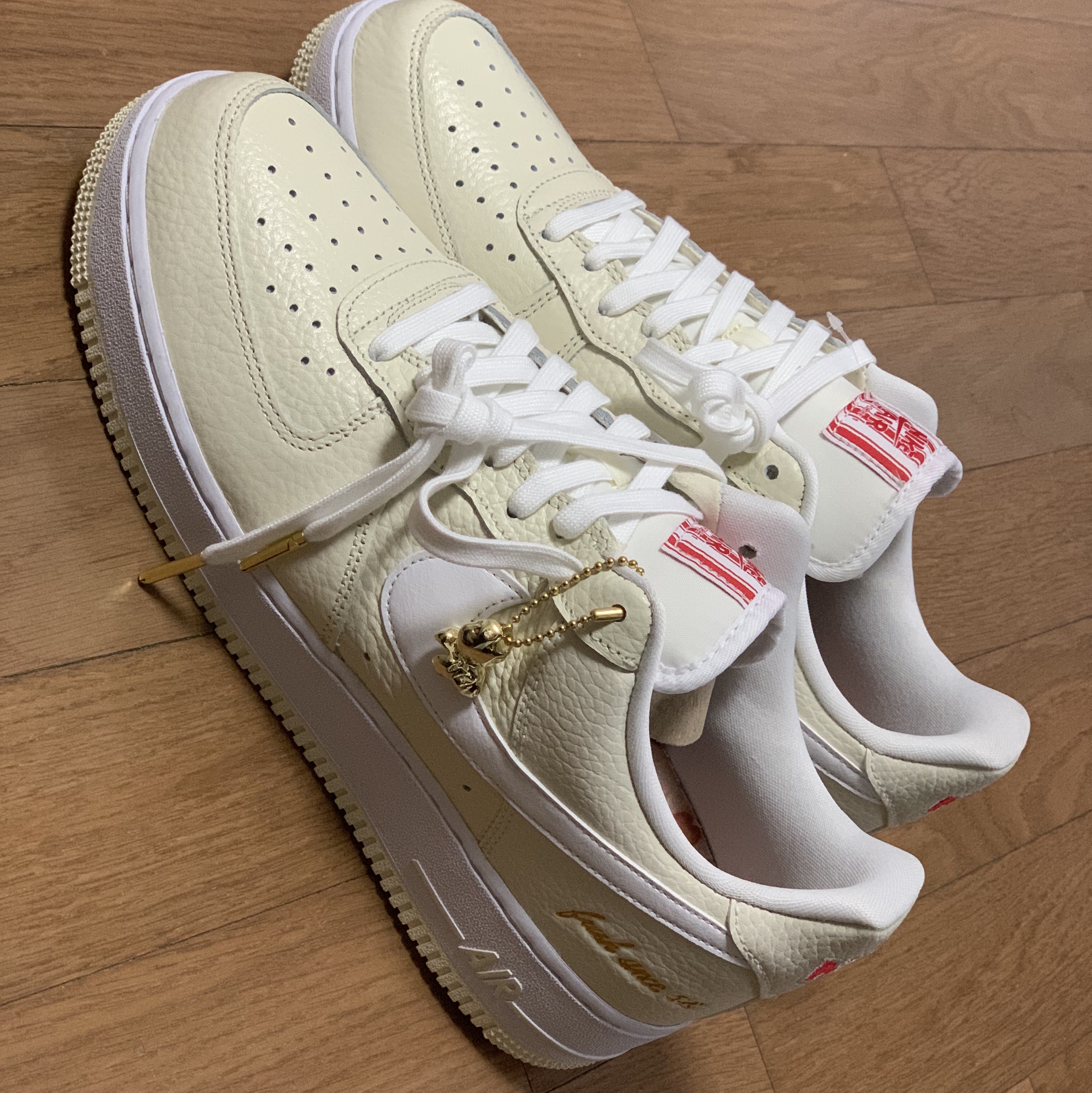 Nike Air Force 1 '07 PRM Popcorn 착용 스타일 - 1