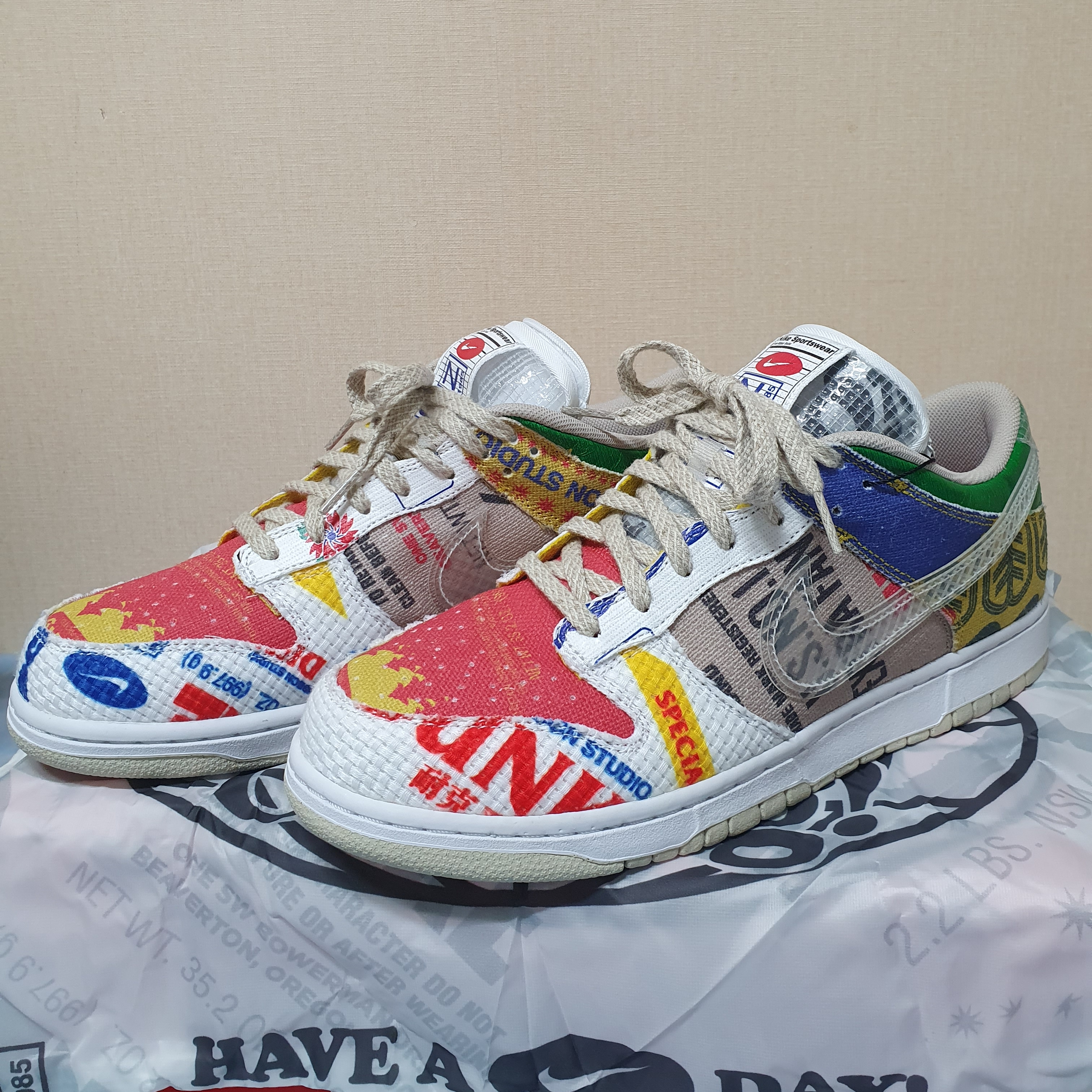 Nike Dunk Low SP City Market 착용 스타일 - 1