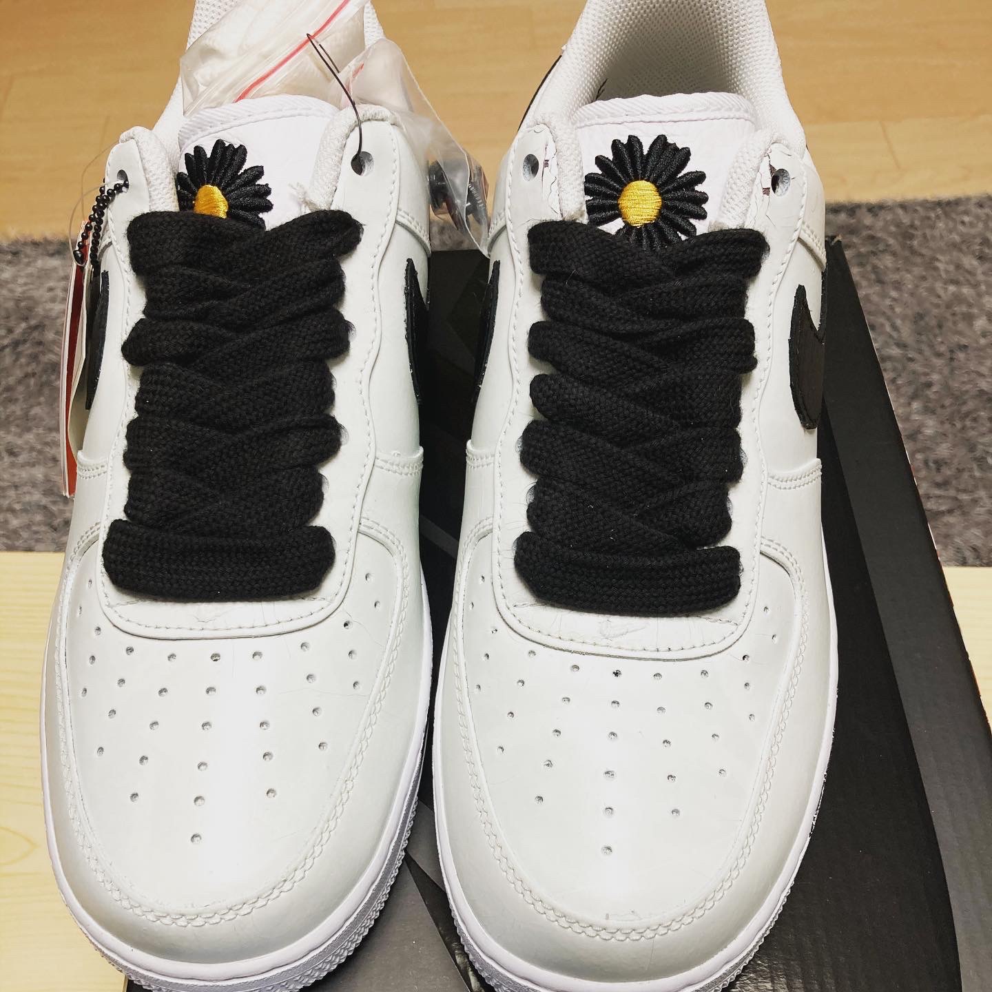 Nike x Peaceminusone Air Force 1 Low Para-Noise 2.0 착용 스타일 - 1