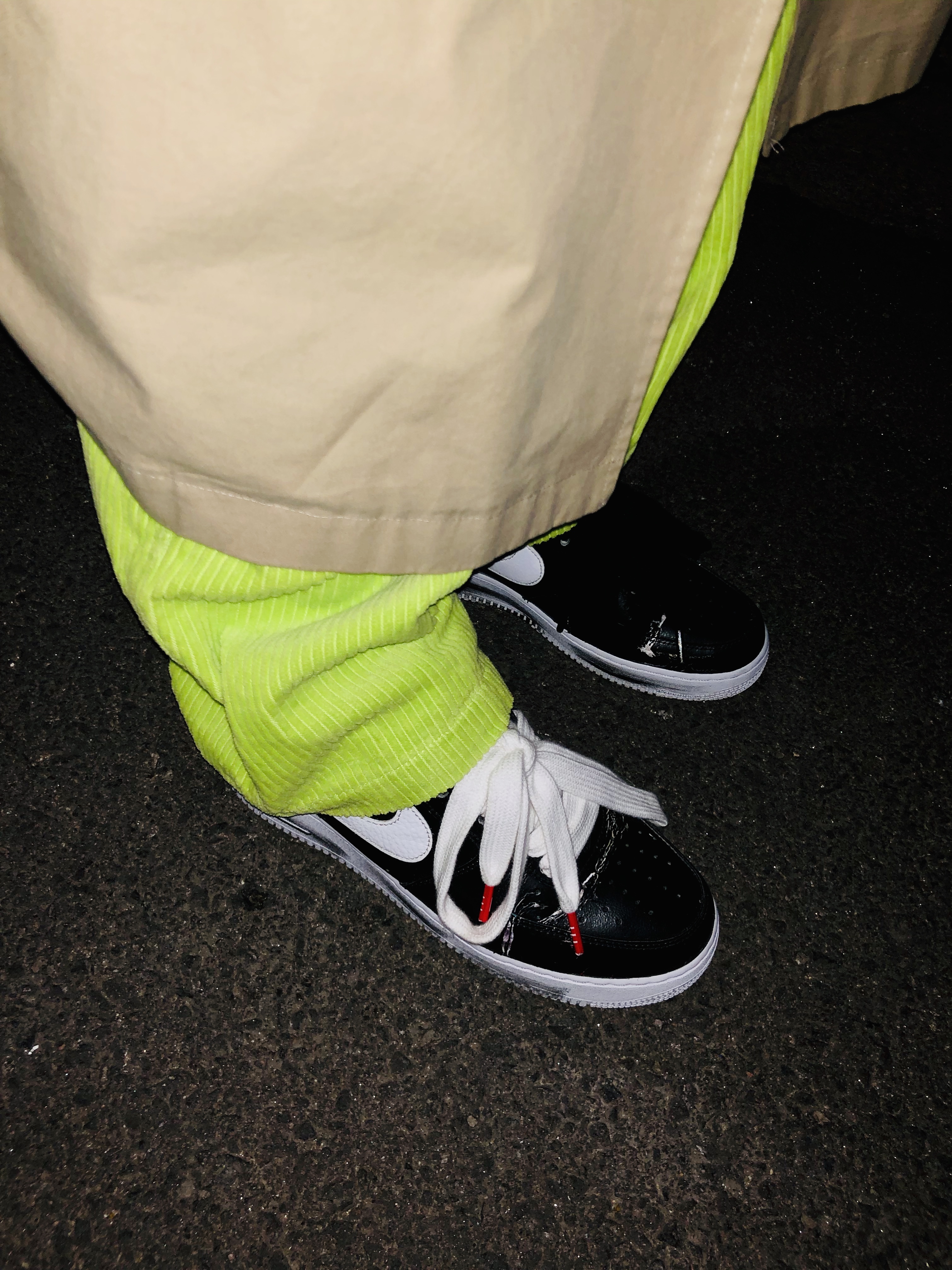 Nike x Peaceminusone Air Force 1 Low Para-Noise 착용 스타일 - 5