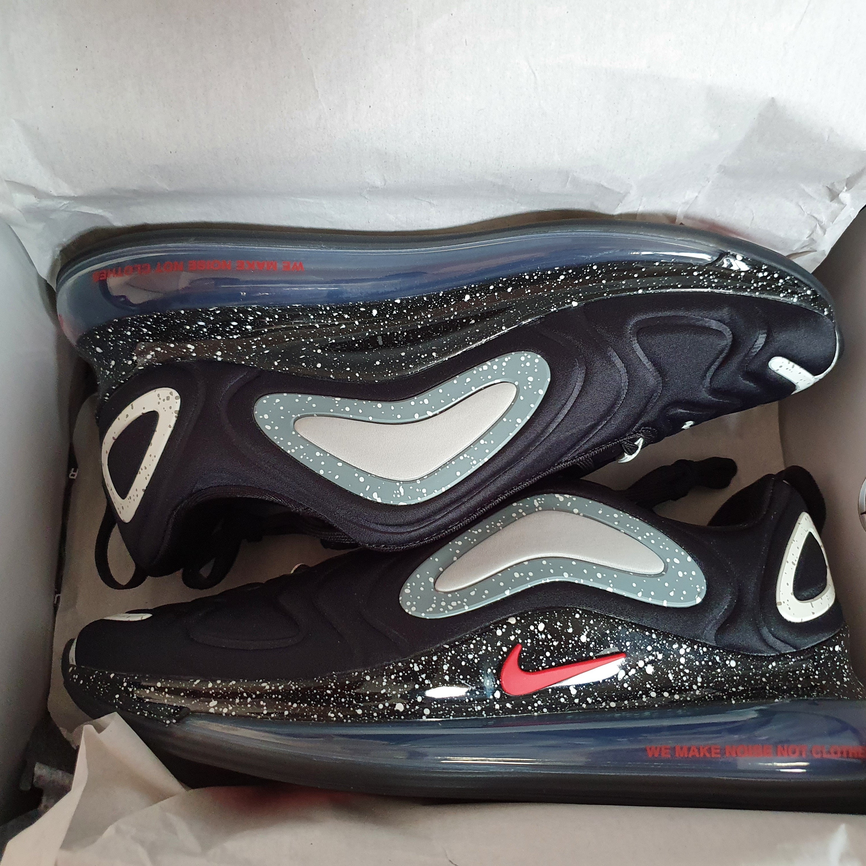 Nike x Undercover Air Max 720 Black 착용 스타일 - 3