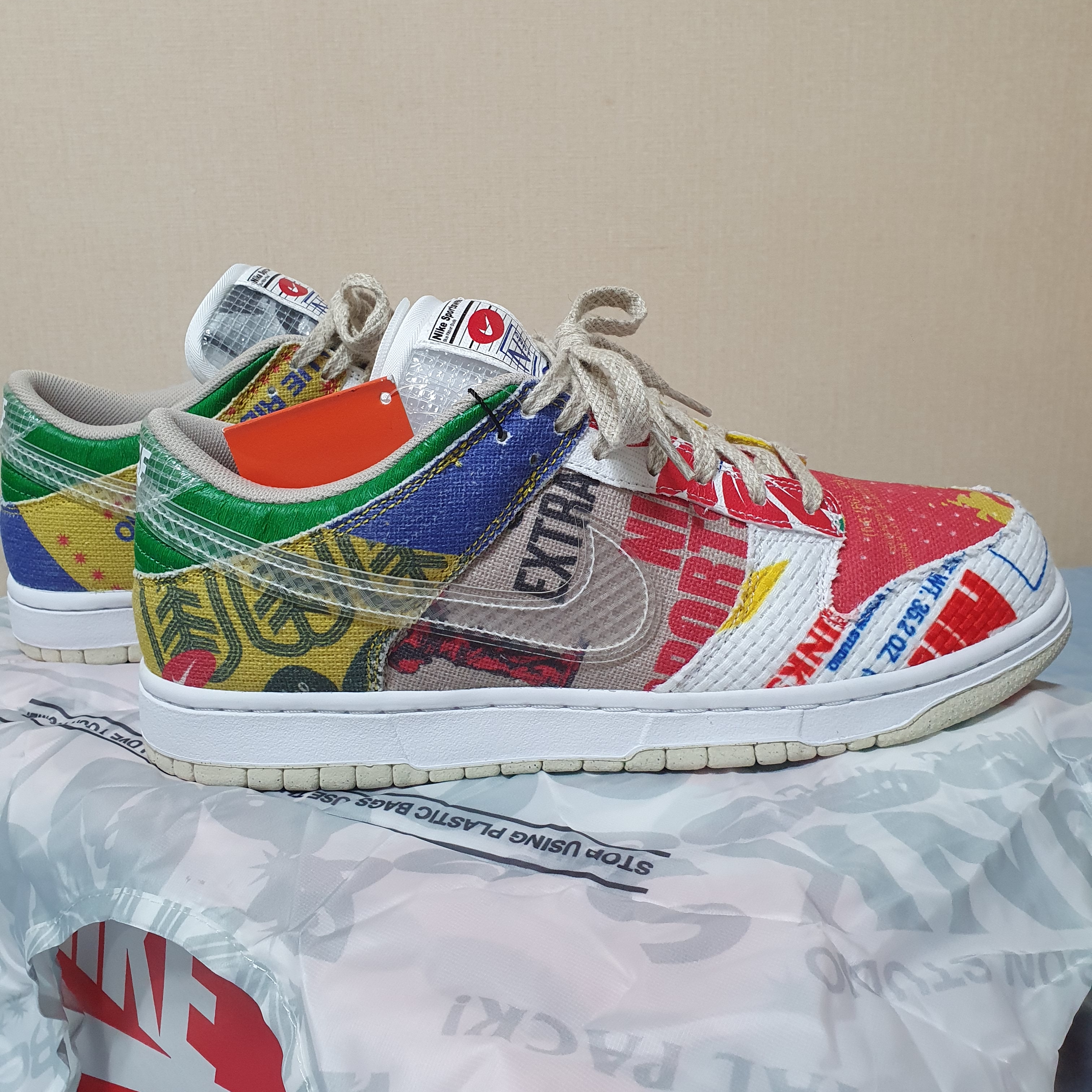 Nike Dunk Low SP City Market 착용 스타일 - 2