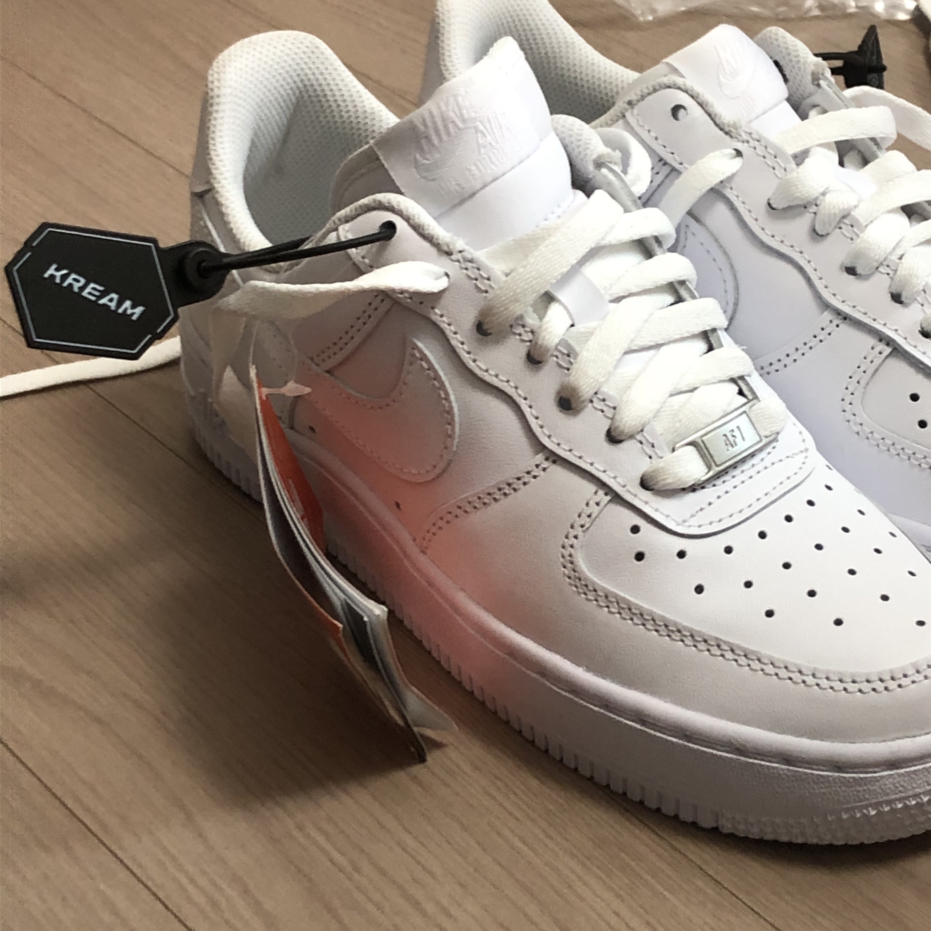 (W) Nike Air Force 1 '07 Low White 착용 스타일