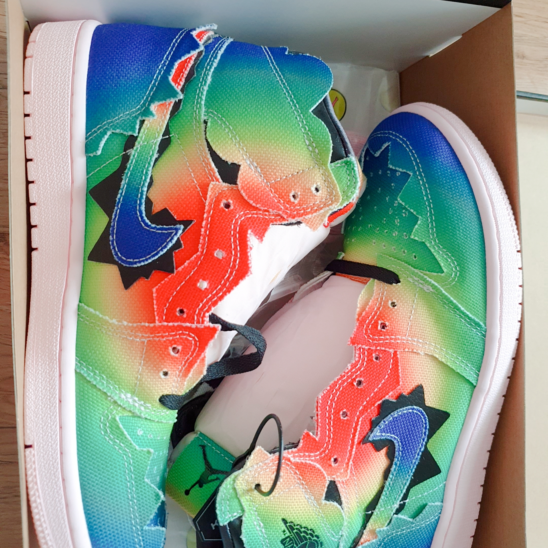 Jordan 1 x J Balvin Retro High OG 착용 스타일 - 2