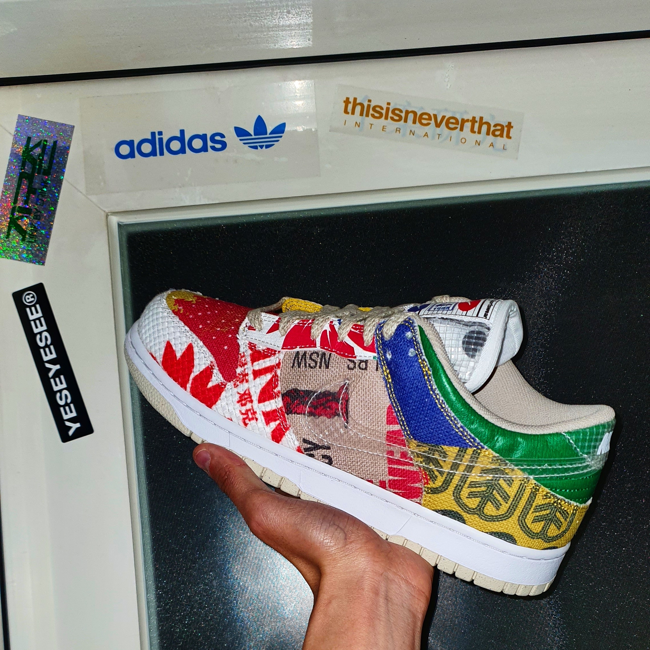 Nike Dunk Low SP City Market 착용 스타일