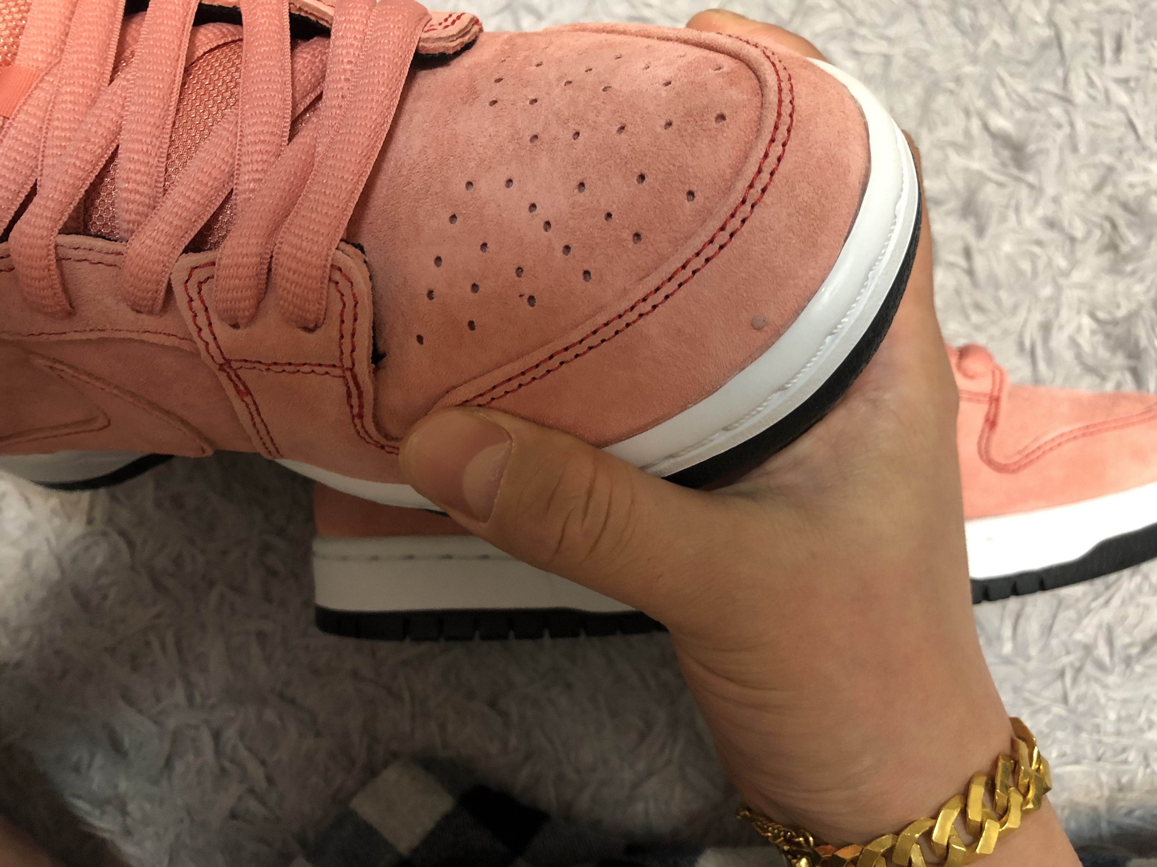Nike SB Dunk Low Pro Pink Pig 착용 스타일 - 3