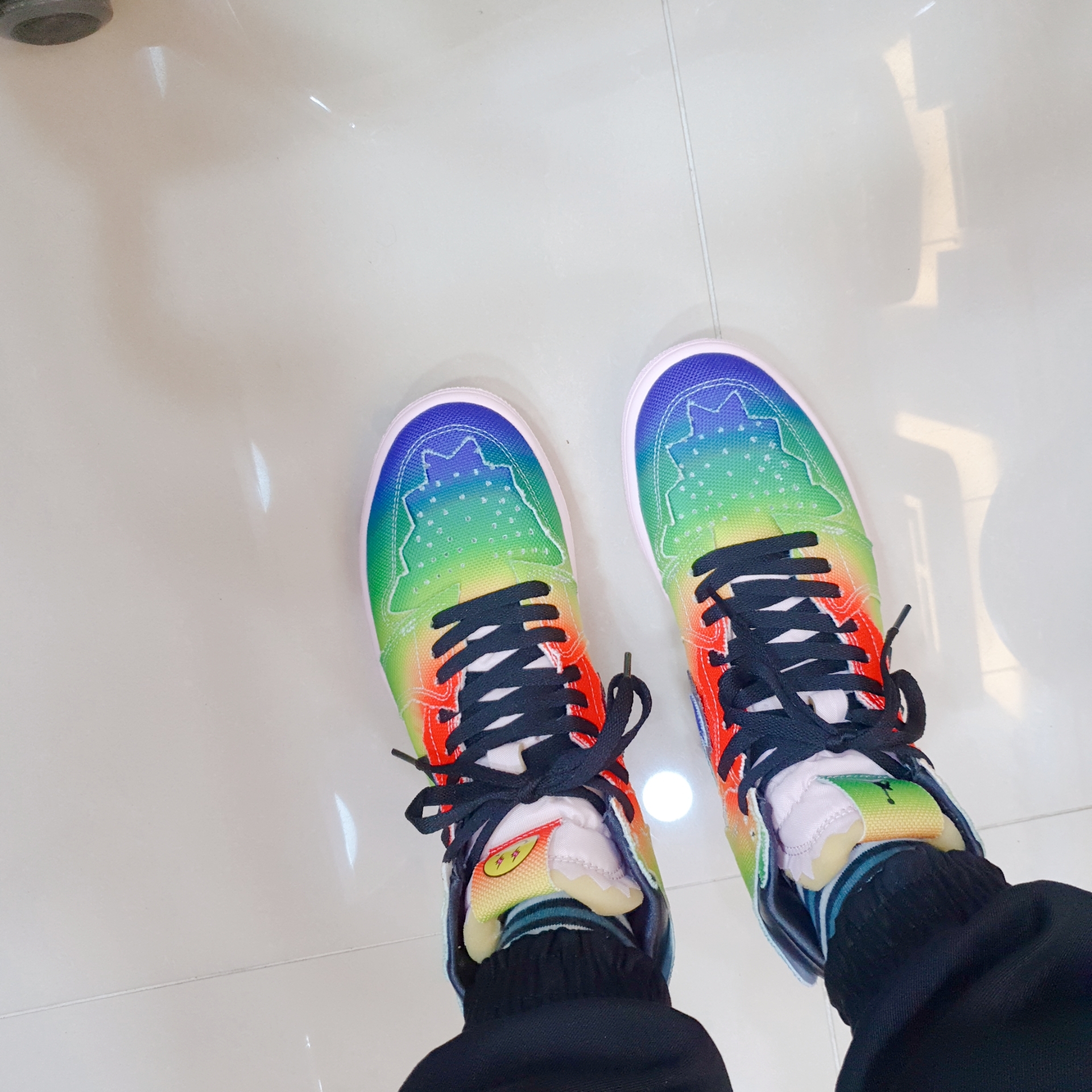 Jordan 1 x J Balvin Retro High OG 착용 스타일 - 4