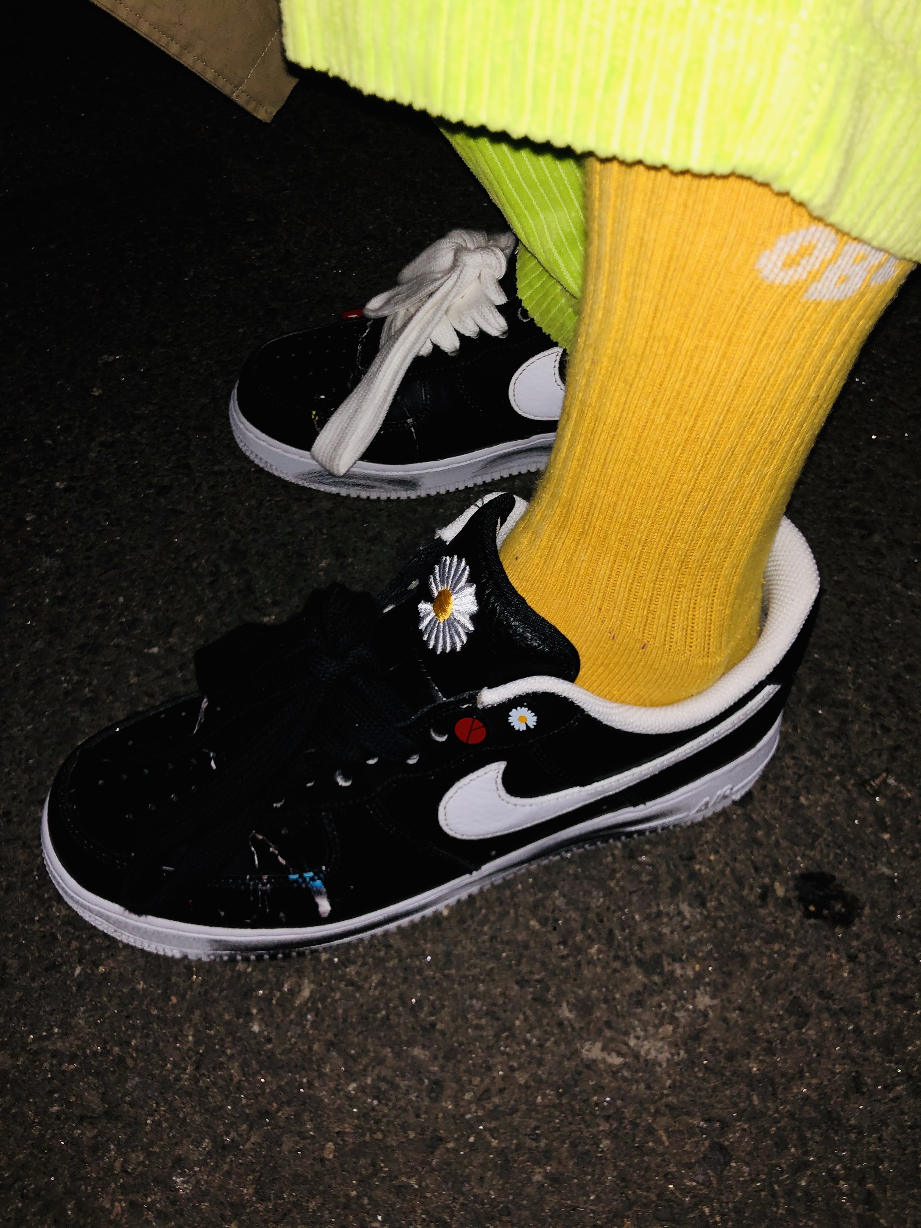 Nike x Peaceminusone Air Force 1 Low Para-Noise 착용 스타일 - 4