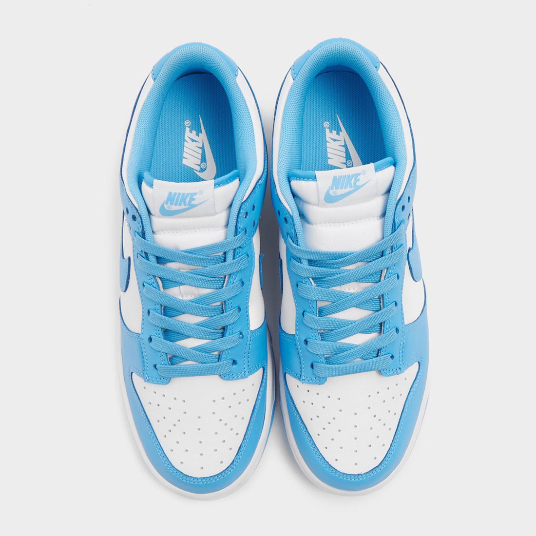 Nike Dunk Low Retro University Blue 착용 스타일 - 4