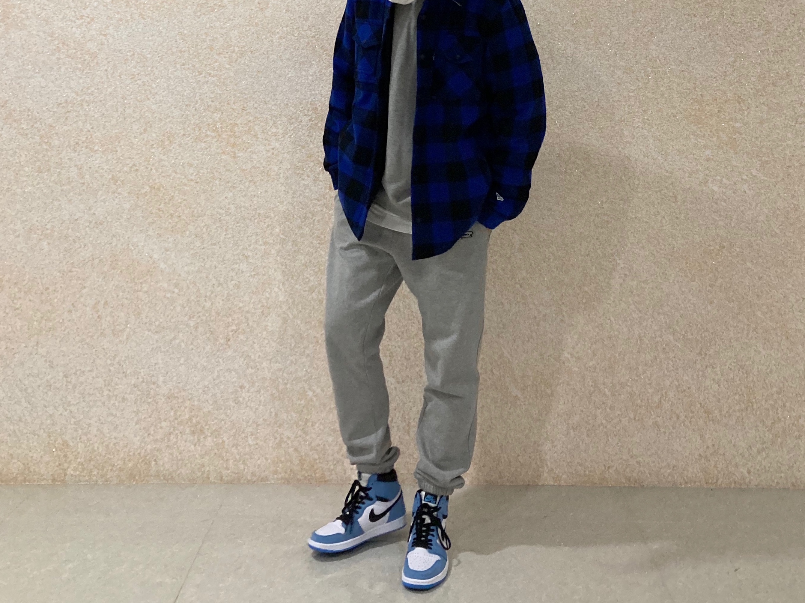 Jordan 1 Retro High OG University Blue 착용 스타일