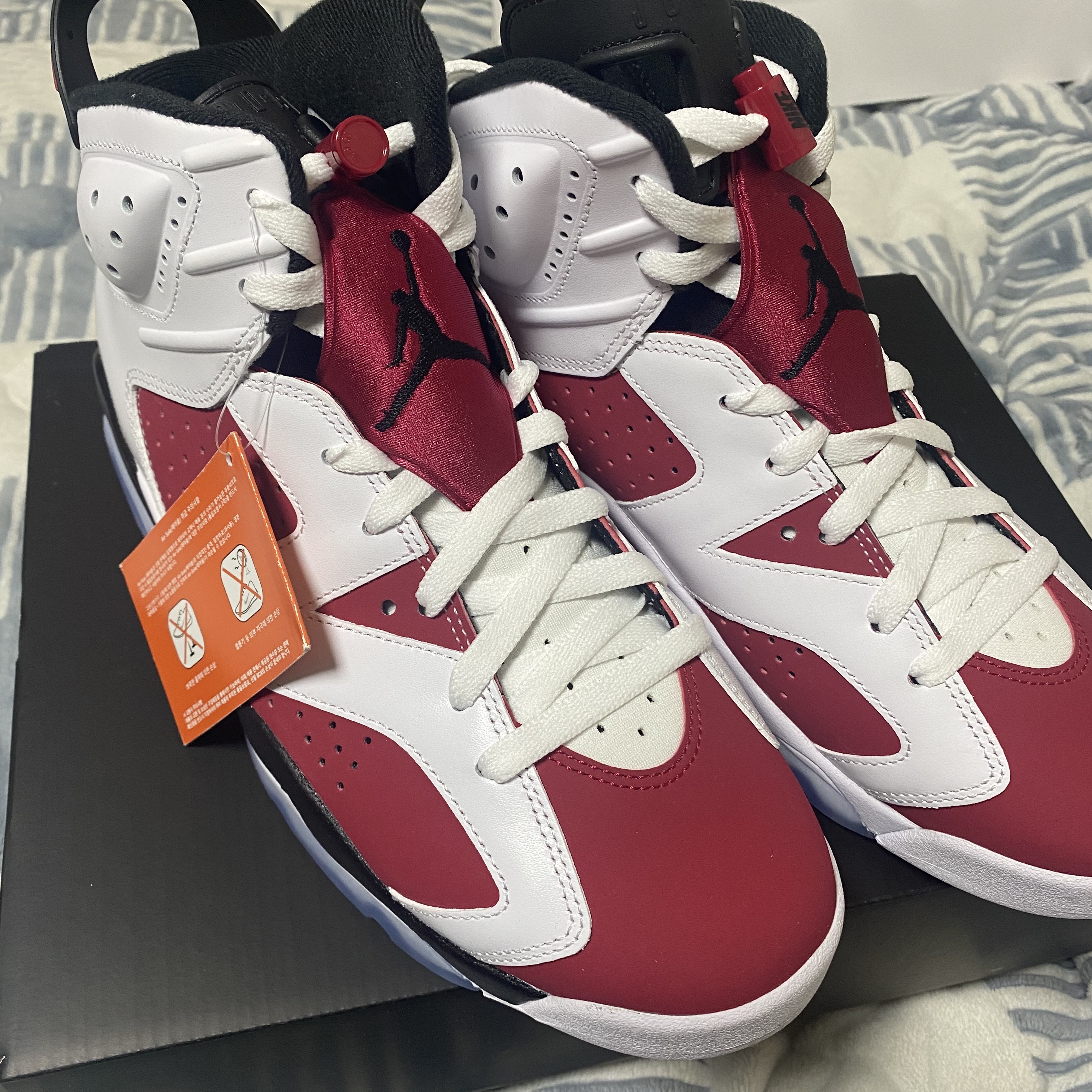 Jordan 6 Retro Carmine 2021 착용 스타일