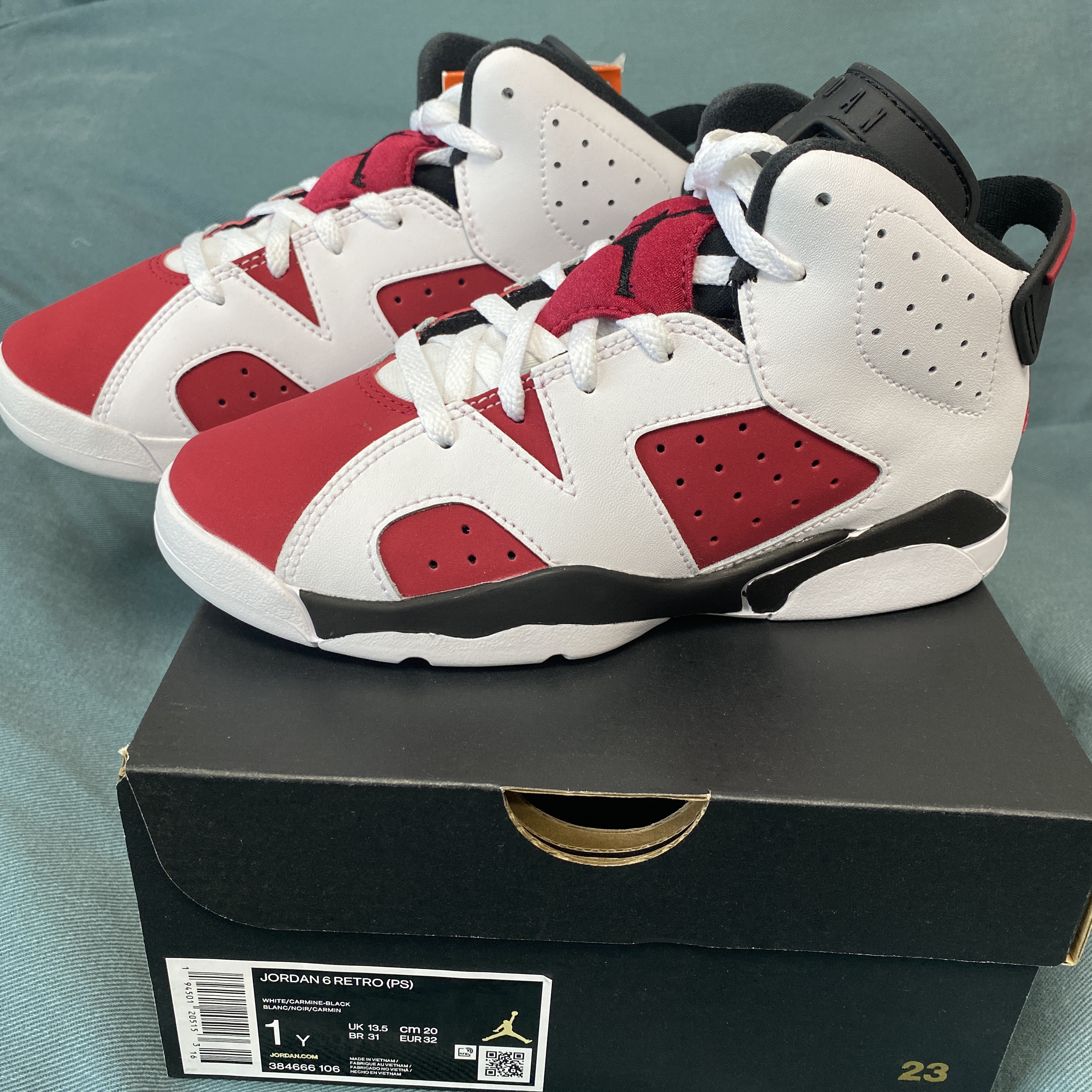 (PS) Jordan 6 Retro Carmine 2021 착용 스타일