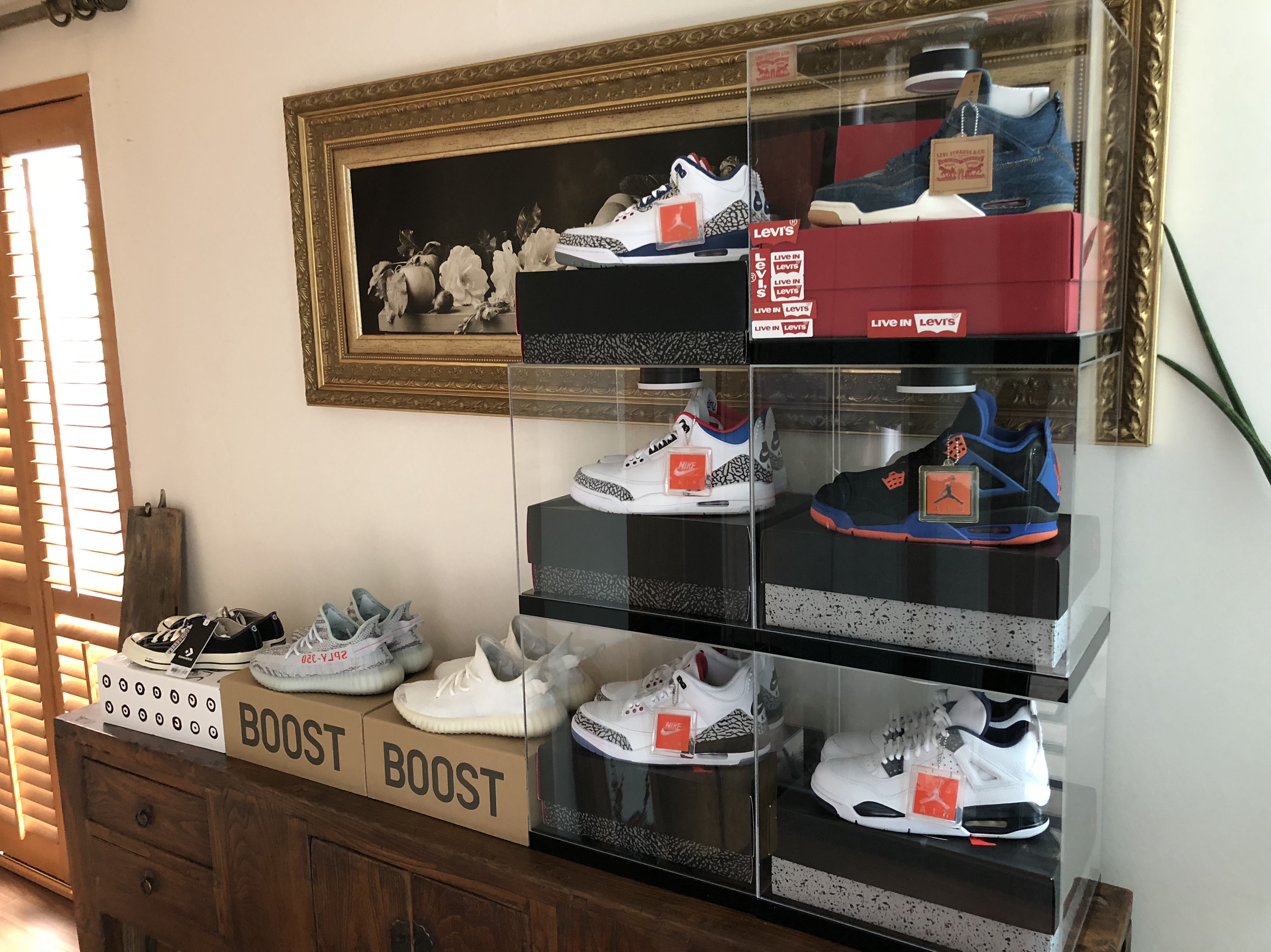 Jordan 4 x Levi's Retro Denim (Levi's Tag), Jordan 4 Retro Cavs 착용 스타일