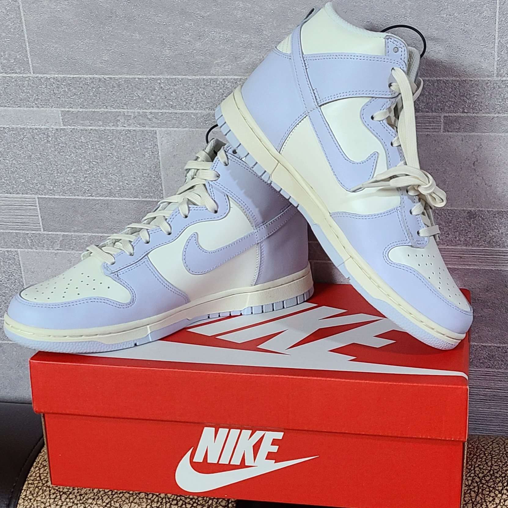 (W) Nike Dunk High Football Grey 착용 스타일