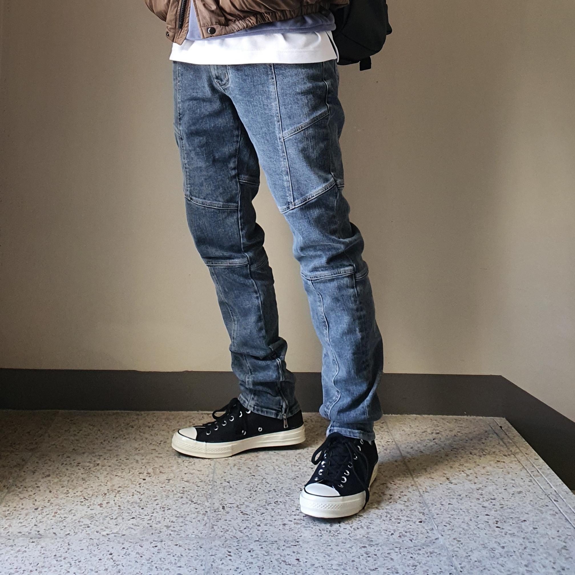 Converse x Carhartt WIP Chuck 70s Ox Camo 2020, Converse x Carhartt WIP Chuck 70 Ox Hamilton Brown 2020 착용 스타일 - 3