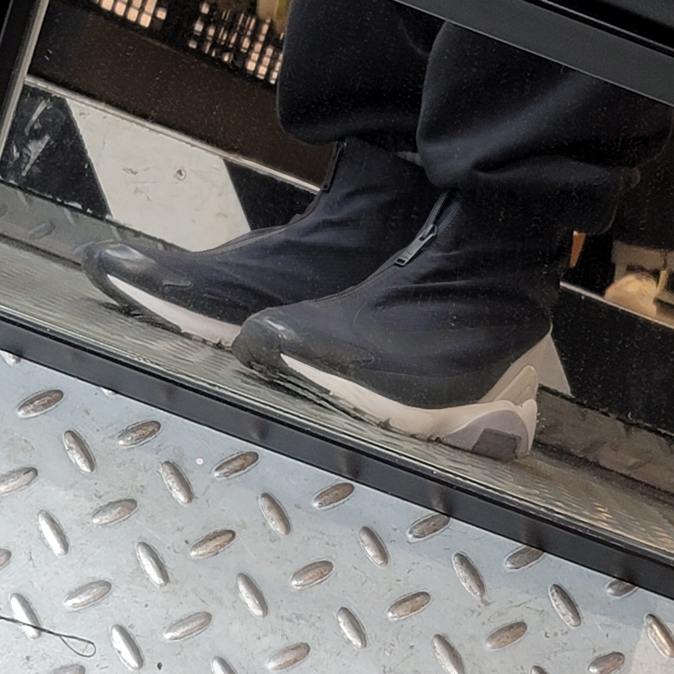 Nike x Ambush Air Max 180 High Black 착용 스타일