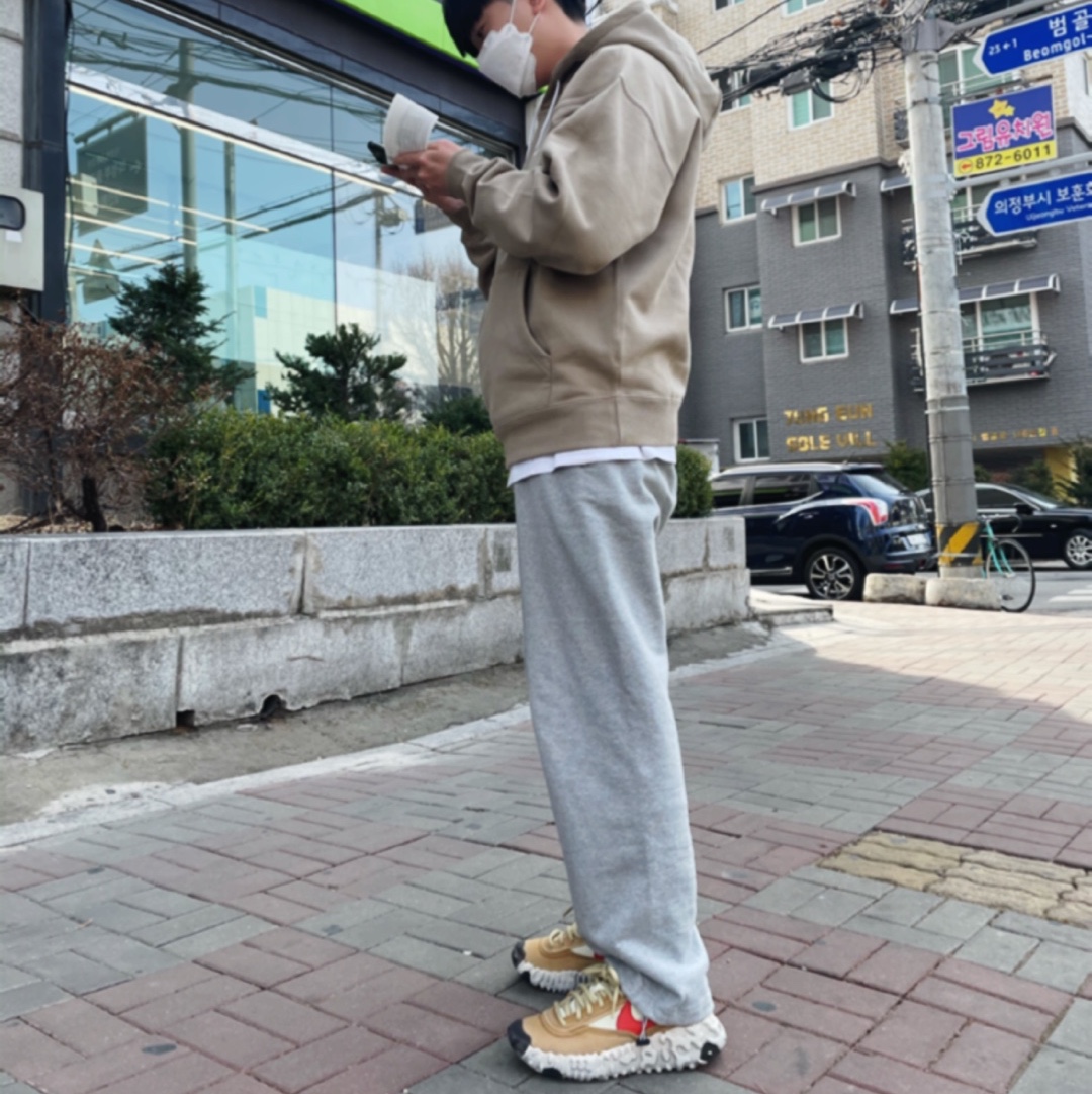 Nike NRG Solo Swoosh Fleece Hoodie Khaki - Asia, Nike Overbreak SP Fossil 착용 스타일